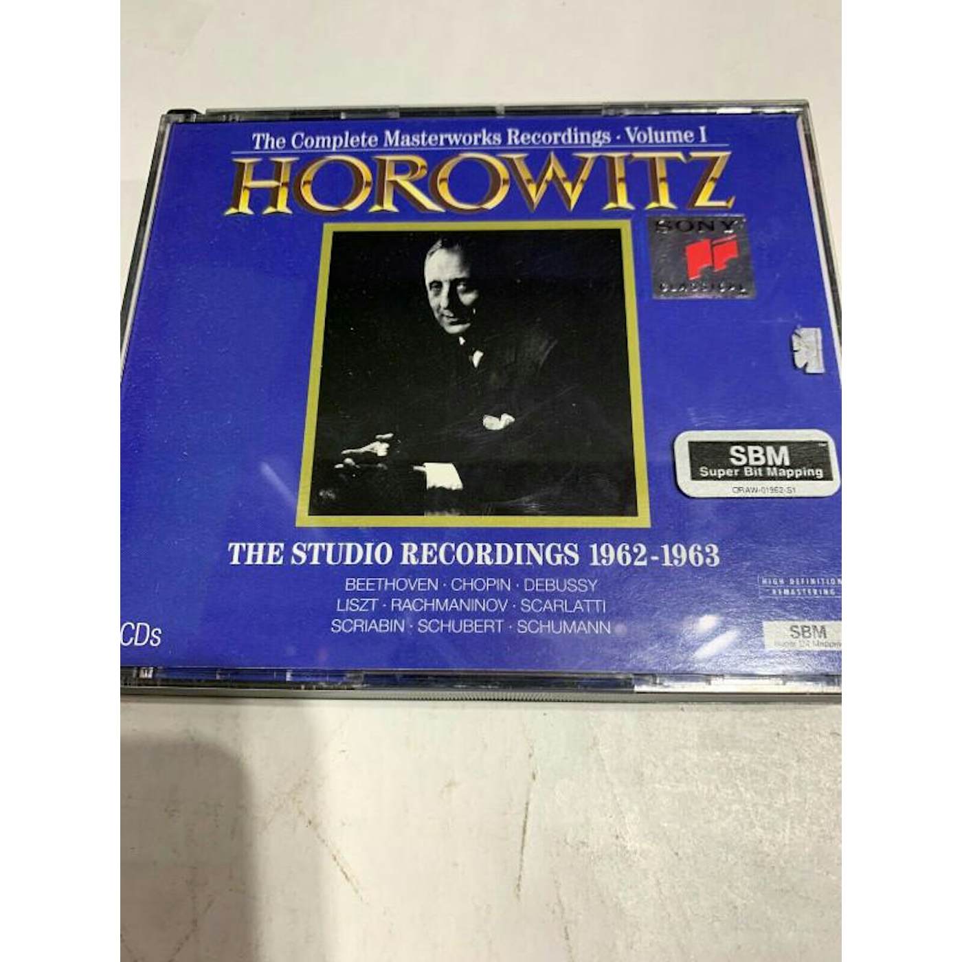Horowitz, Vladimir STUDIO RECORDINGS 1962-1963 CD
