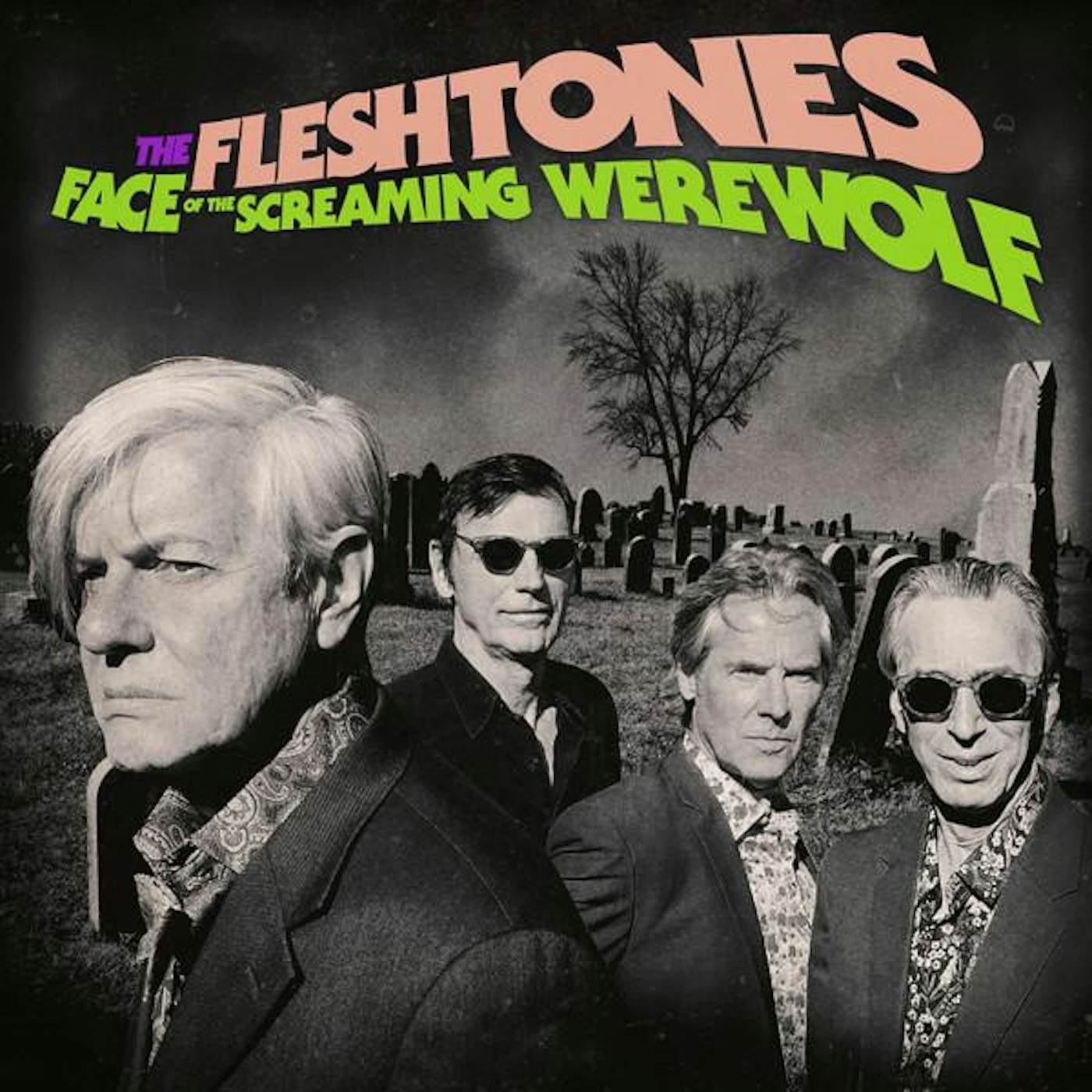 The Fleshtones FACE OF THE SCREAMING WEREWOLF (DL CARD) Vinyl Record