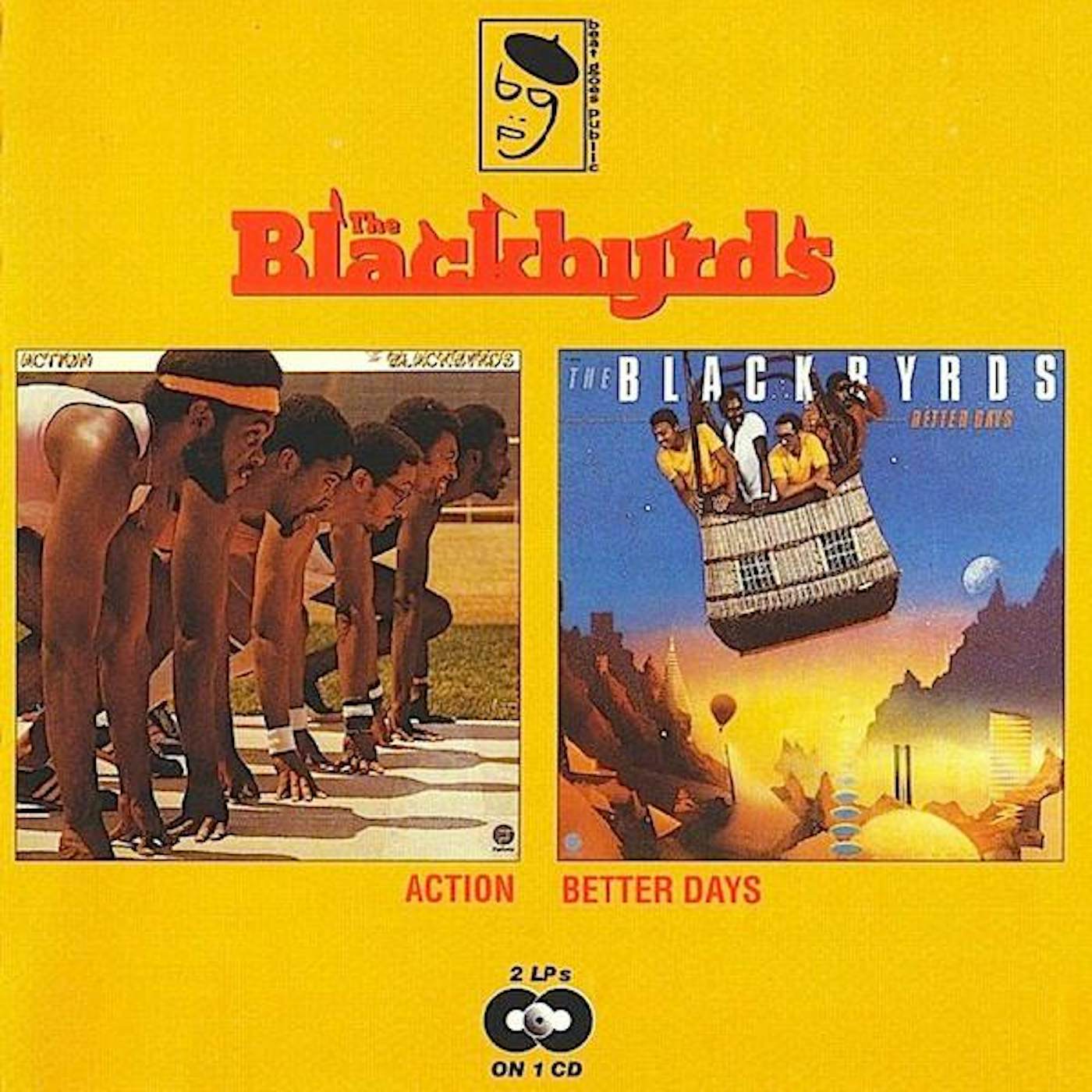 The Blackbyrds ACTION / BETTER DAYS CD