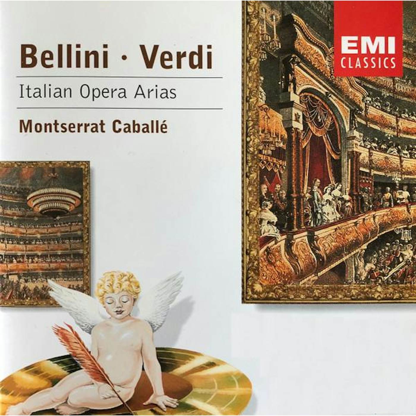 Montserrat Caballé MONSERAT CABALLE SINGS BELLINI & VERDI ARIAS CD