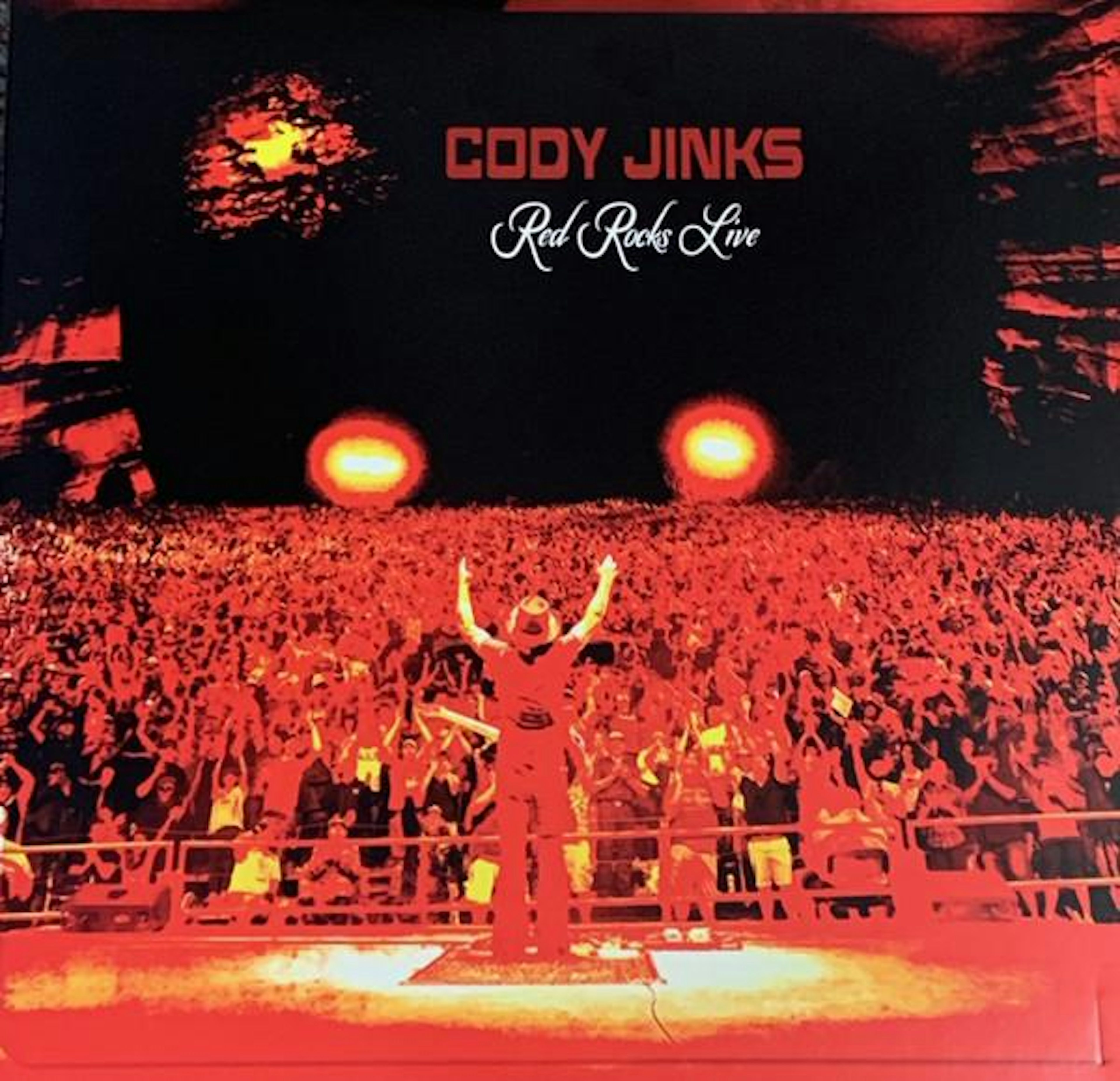 Cody Jinks RED ROCKS LIVE (3LP) Vinyl Record