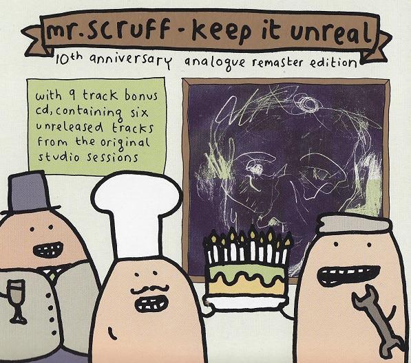 Mr. Scruff KEEP IT UNREAL (10TH ANNIVERSARY ANALOGUE REMASTER) CD