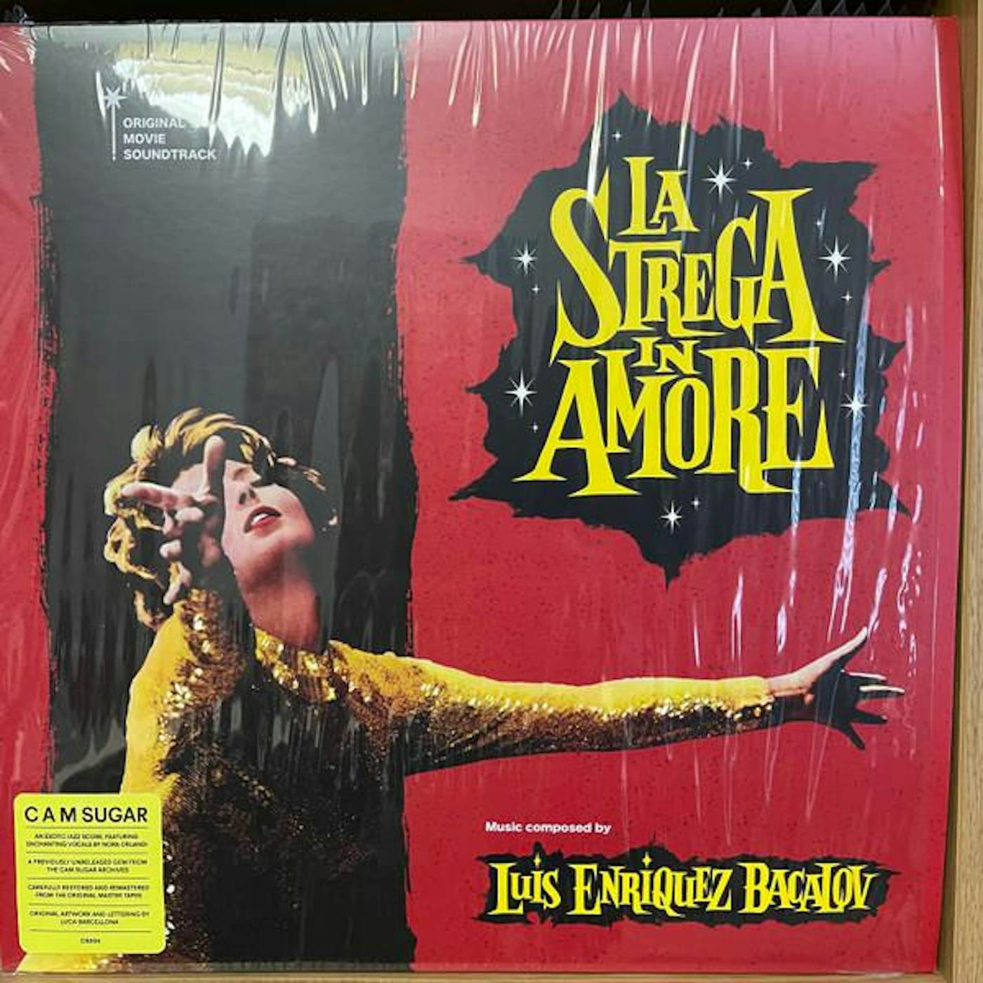 Luis Bacalov LA STREGA IN AMORE Original Soundtrack Vinyl Record
