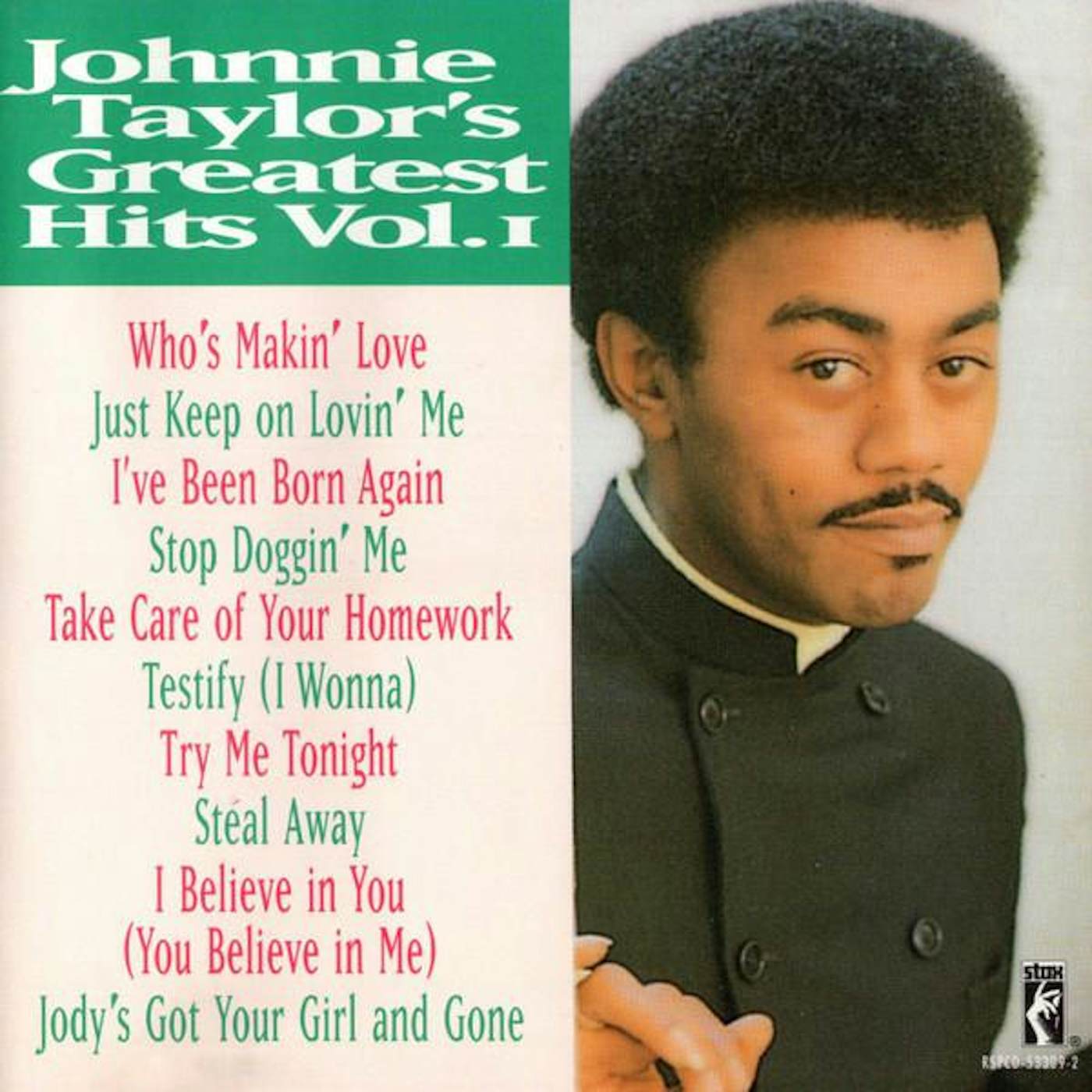 Johnnie Taylor GREATEST HITS VOL.1 CD