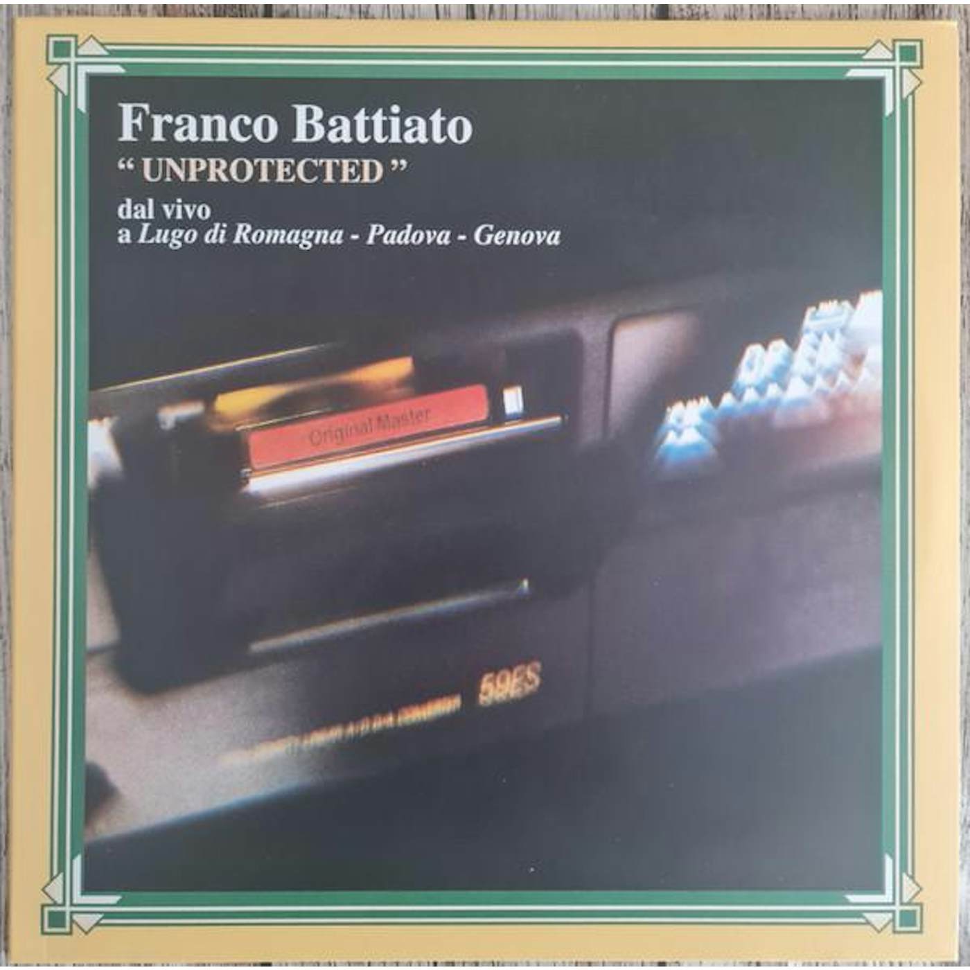 Franco Battiato UNPROTECTED Vinyl Record
