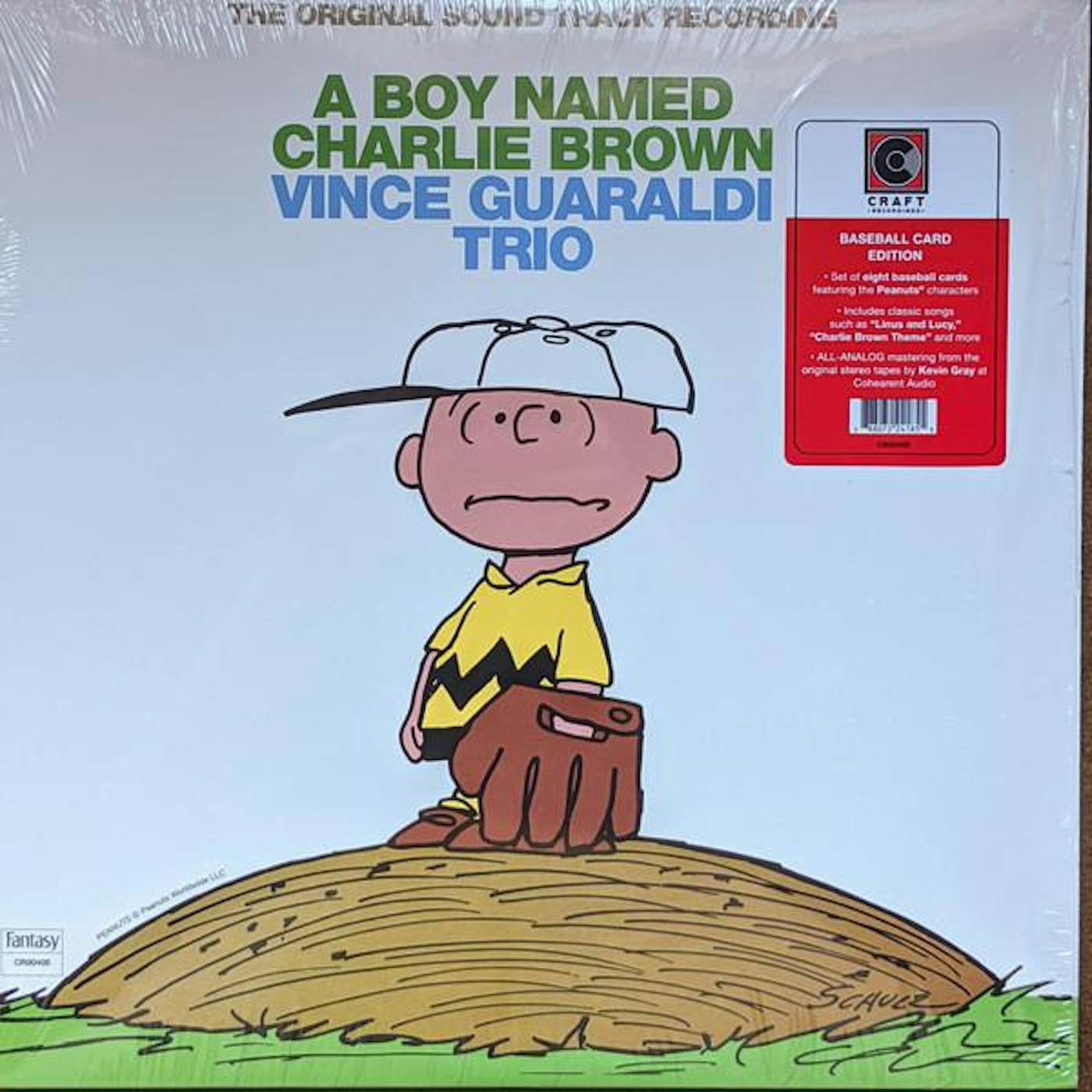 Vince Guaraldi BOY NAMED CHARLIE BROWN Vinyl Record