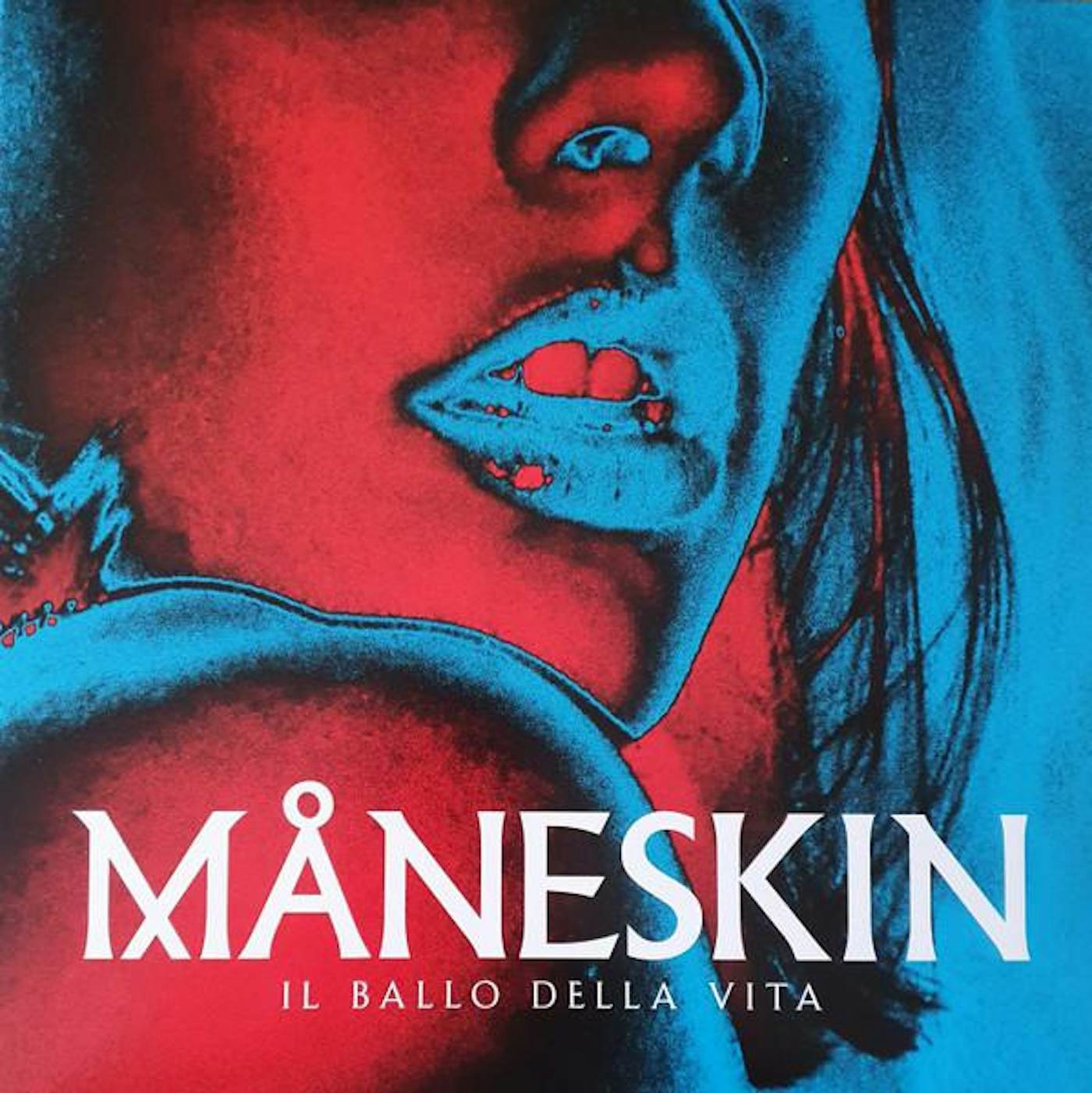 Måneskin Il Ballo Della Vita (Vinile Colorato Blu Ltd.Ed.) Vinyl