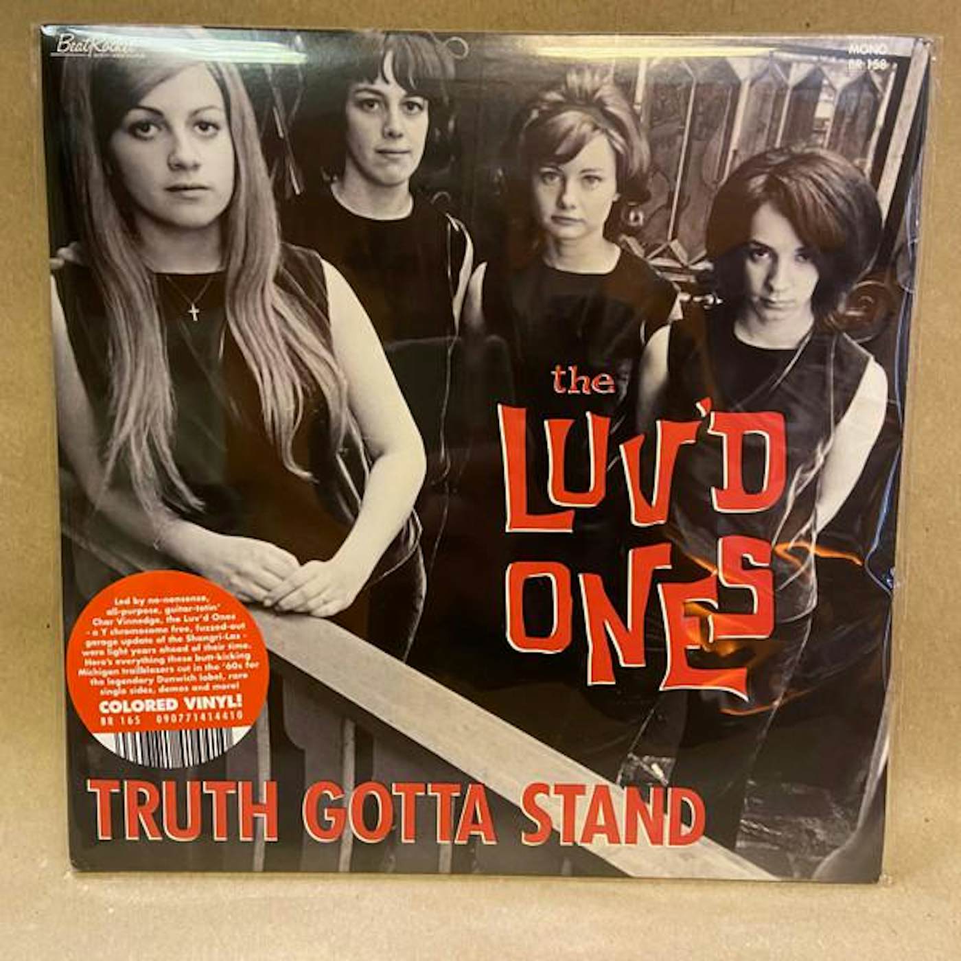 The Luv'd Ones TRUTH GOTTA STAND (YELLOW VINYL) Vinyl Record