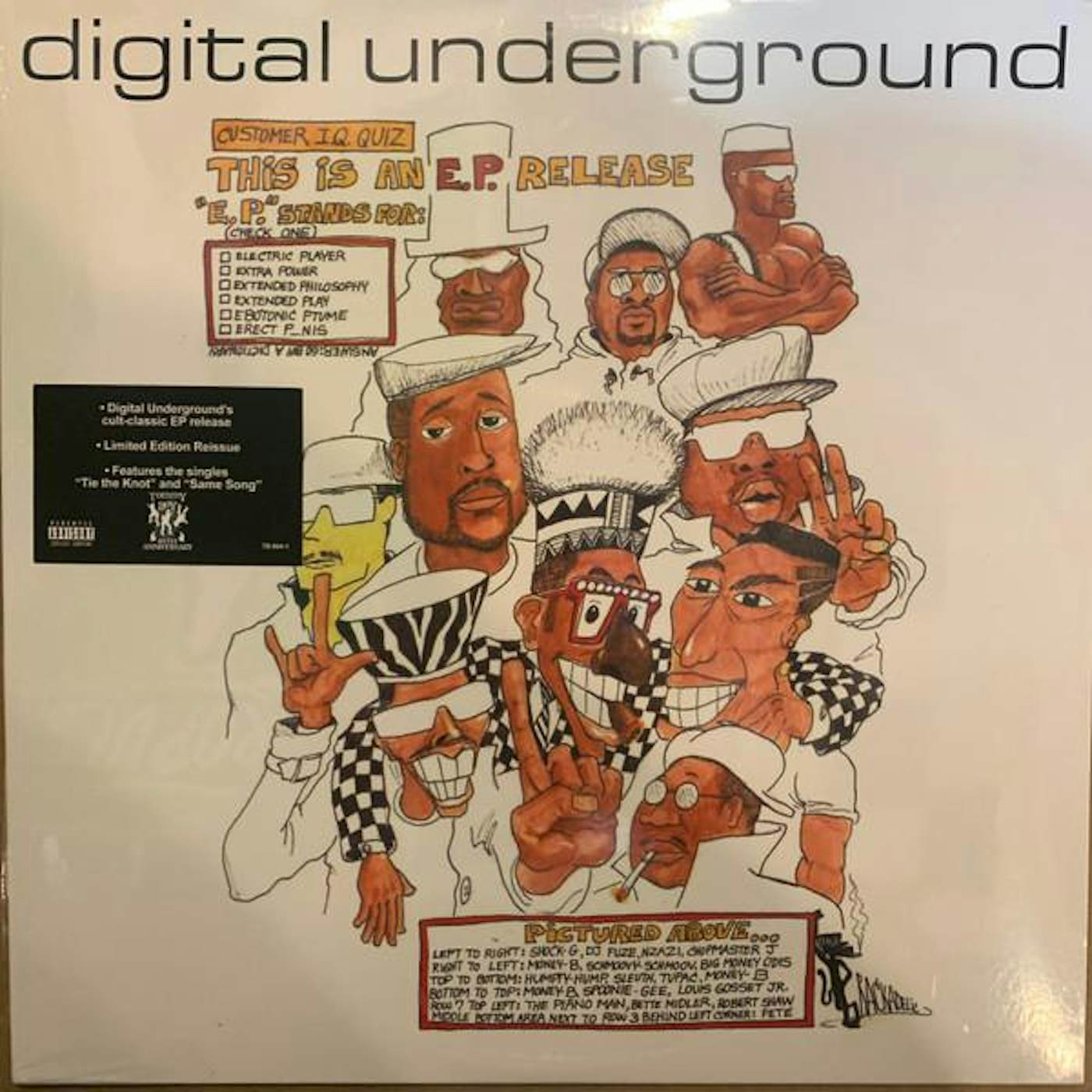 Digital Underground This is an E.P. Release Vinyl Record