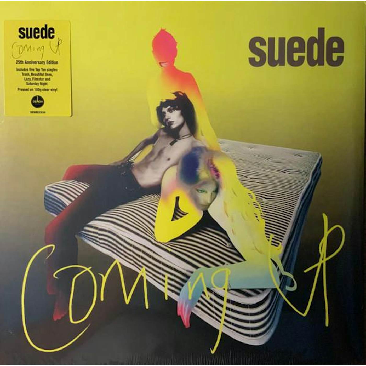 Suede COMING UP (25TH ANNIVERSARY EDITION/180G/CLEAR VINYL) Vinyl Record