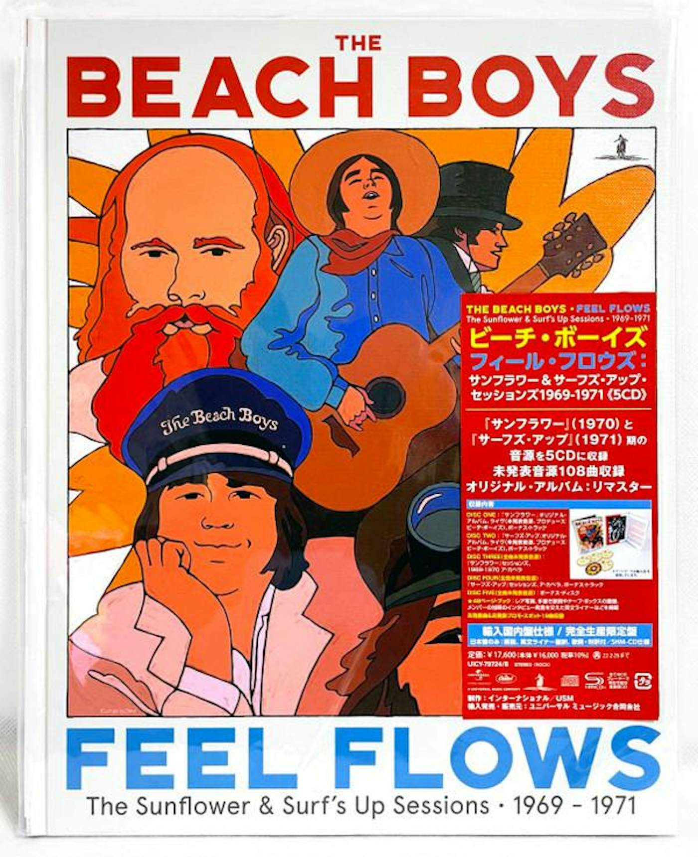 The Beach Boys FEEL FLOWS: SUNFLOWER & SURF'S UP SESSIONS 69-71 CD