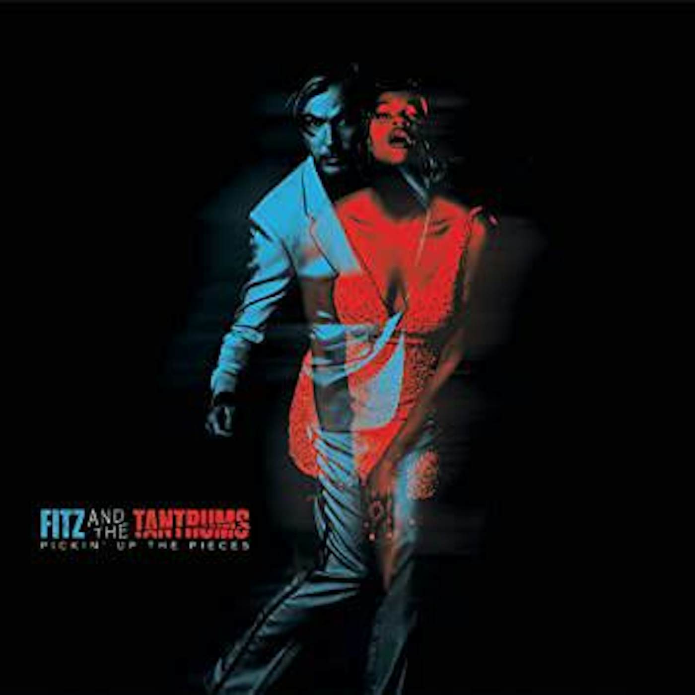 Fitz and The Tantrums Pickin' Up The Pieces (Blue & Red Split) (I) Vinyl Record
