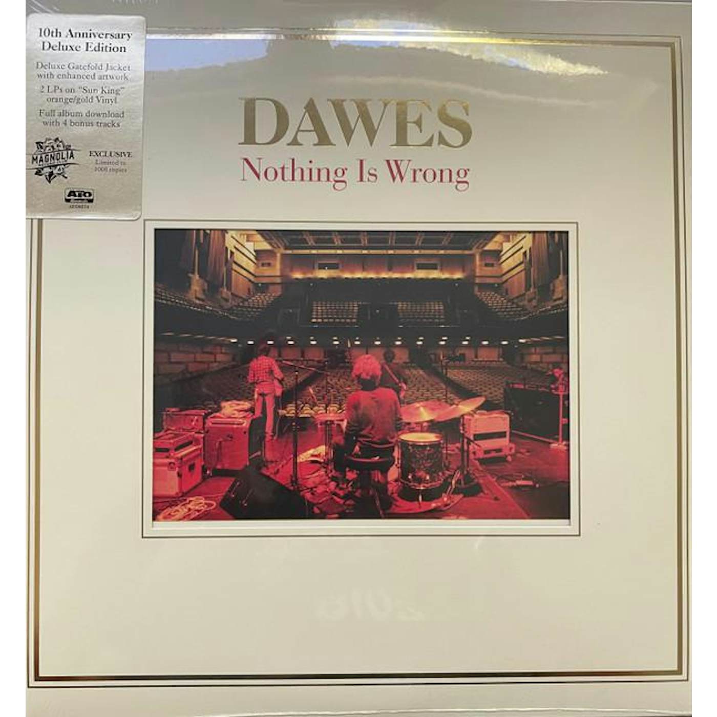 Dawes NOTHING IS WRONG (10TH ANNIVERSARY DELUXE EDITION/GOLD/SILVER/BLACK SWIRL VINYL) Vinyl Record
