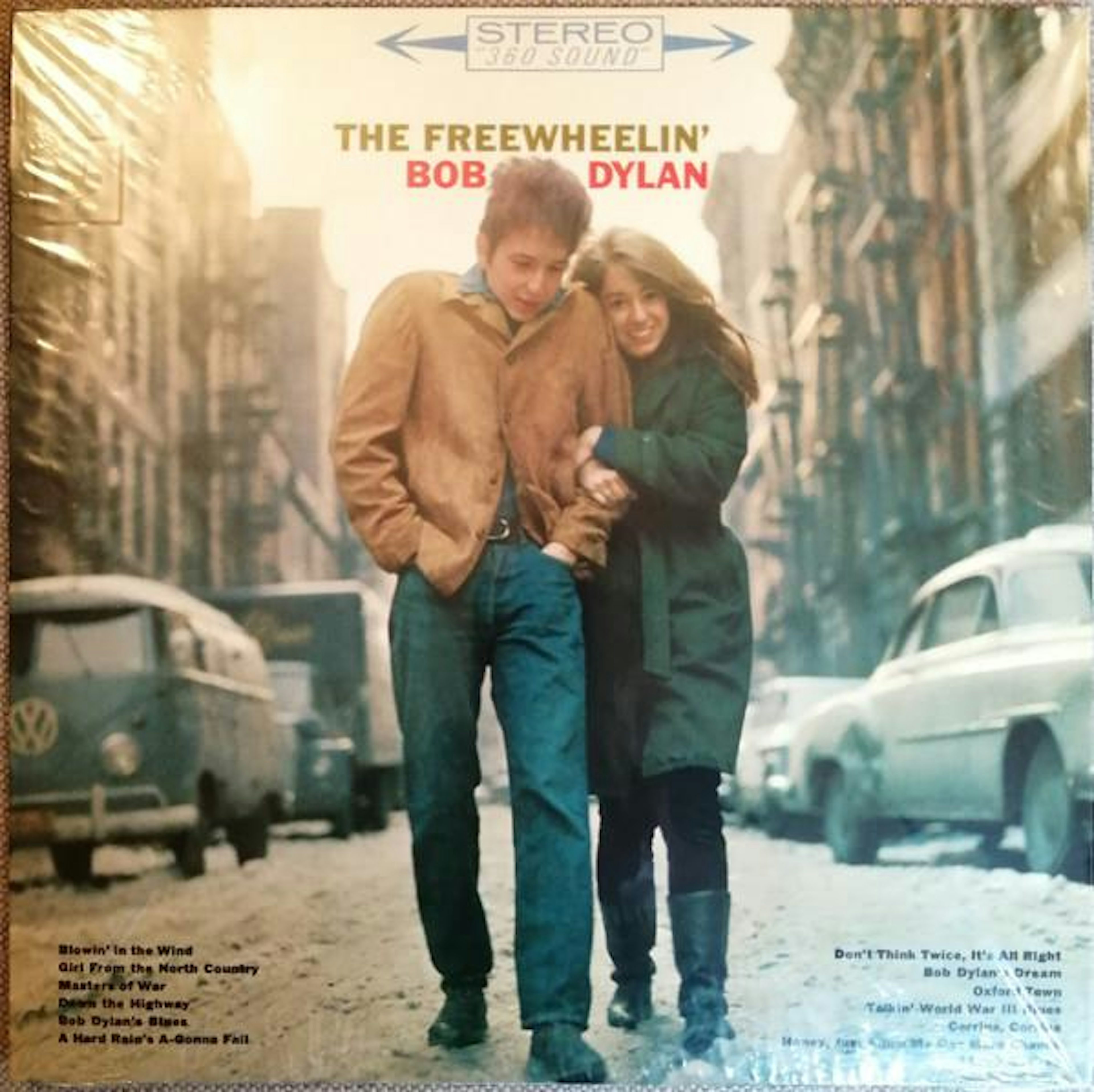 FREEWHEELIN BOB DYLAN Vinyl Record