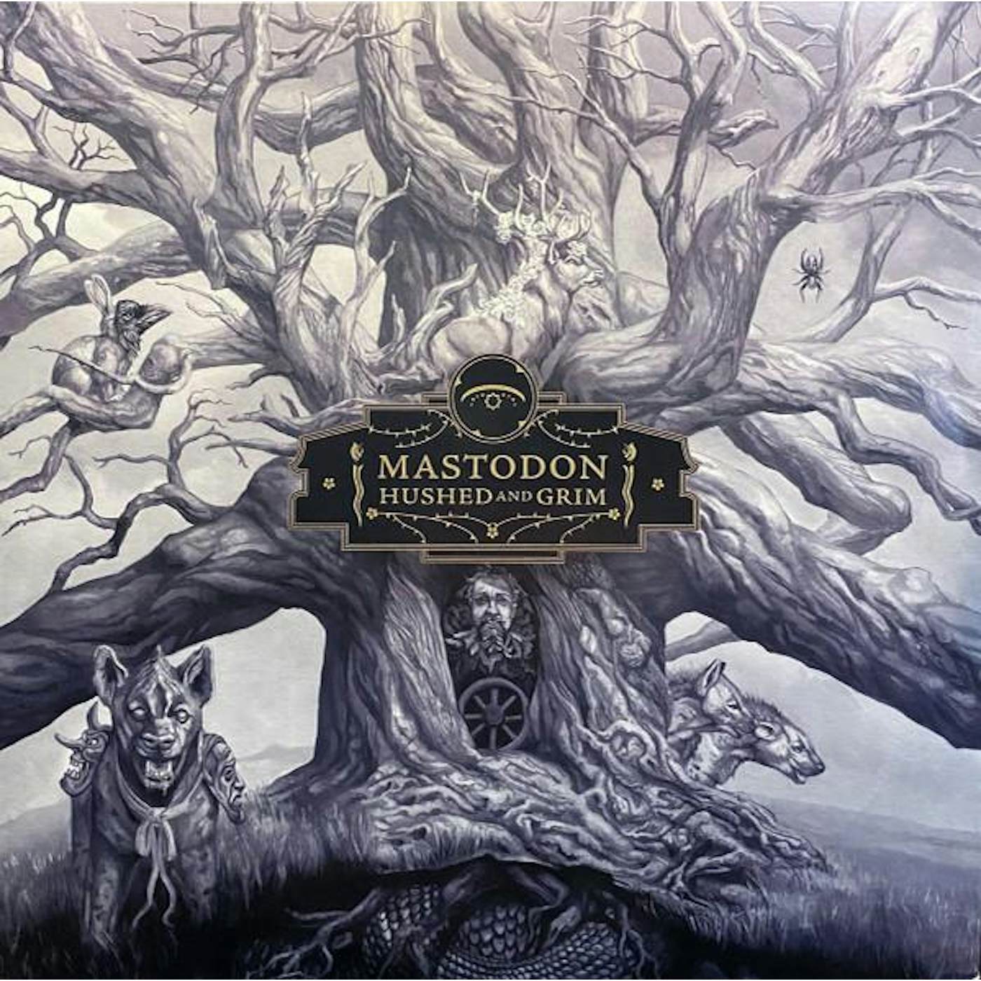 Mastodon HUSHED & GRIM (2LP/CLEAR VINYL) (I) Vinyl Record