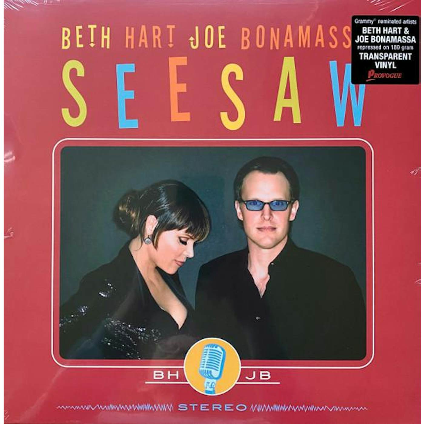 Joe Bonamassa, Beth Hart SEESAW (TRANSPARENT VINYL) Vinyl Record