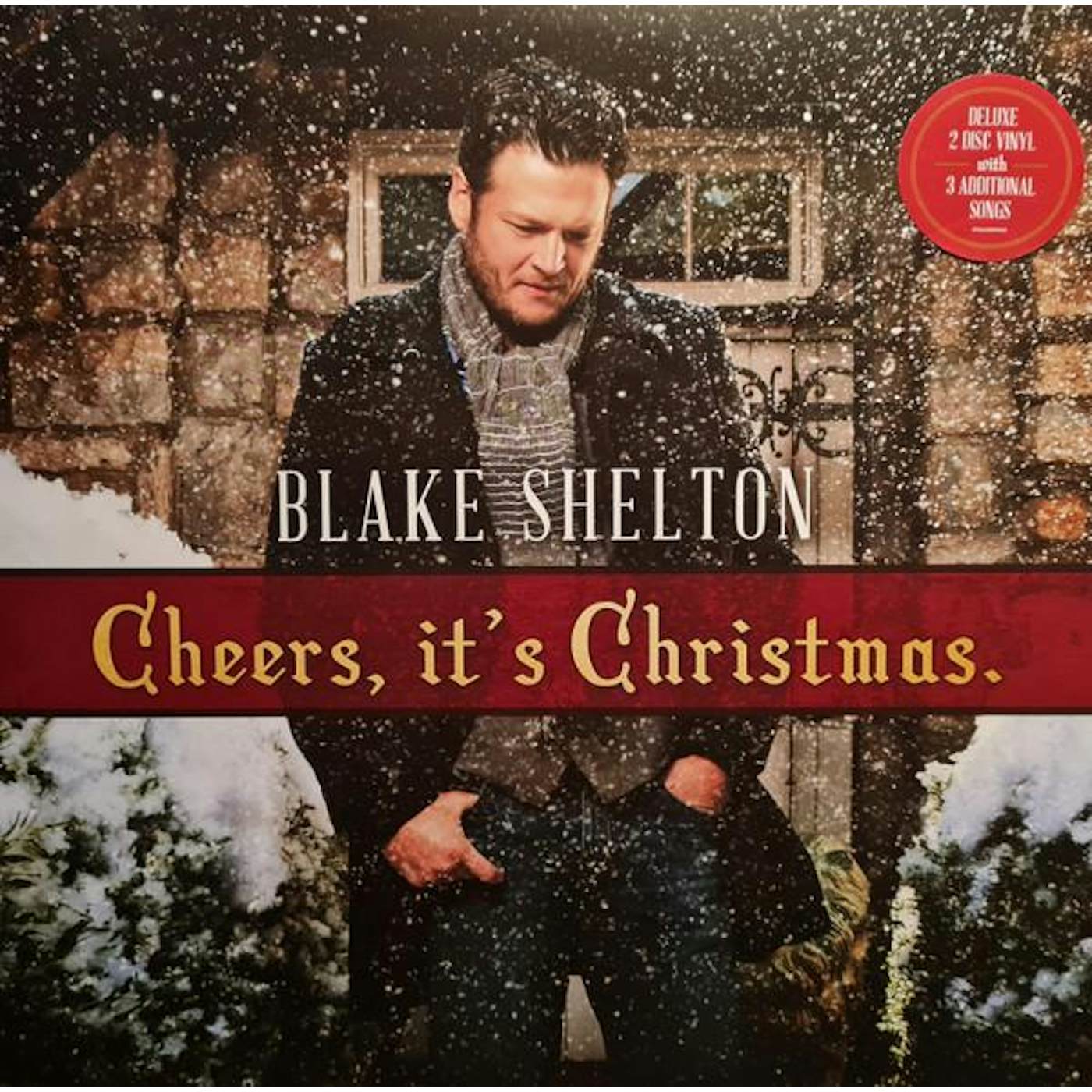 Blake Shelton CHEERS, IT'S CHRISTMAS (DELUXE) Vinyl Record
