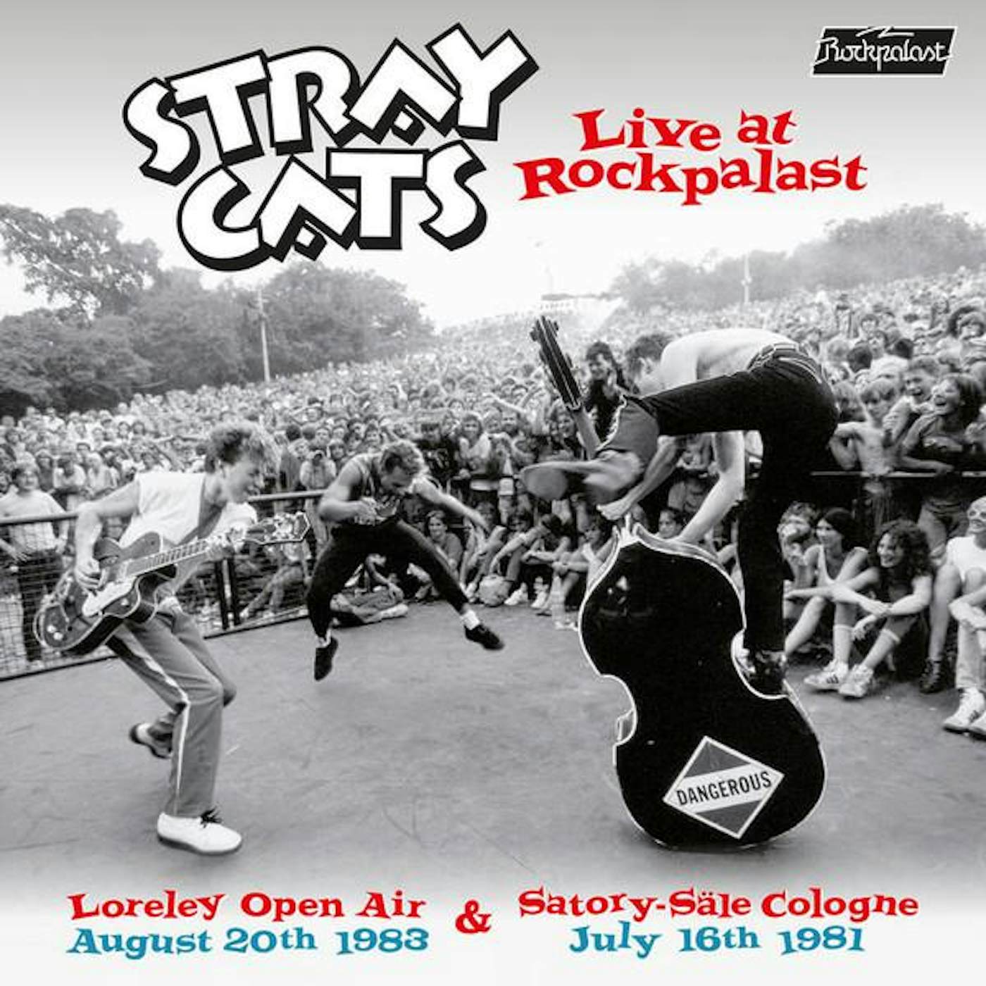 Stray Cats LIVE AT ROCKPALAST (SILVER VINYL/180G/LIMITED/3LP) (RSD) Vinyl Record
