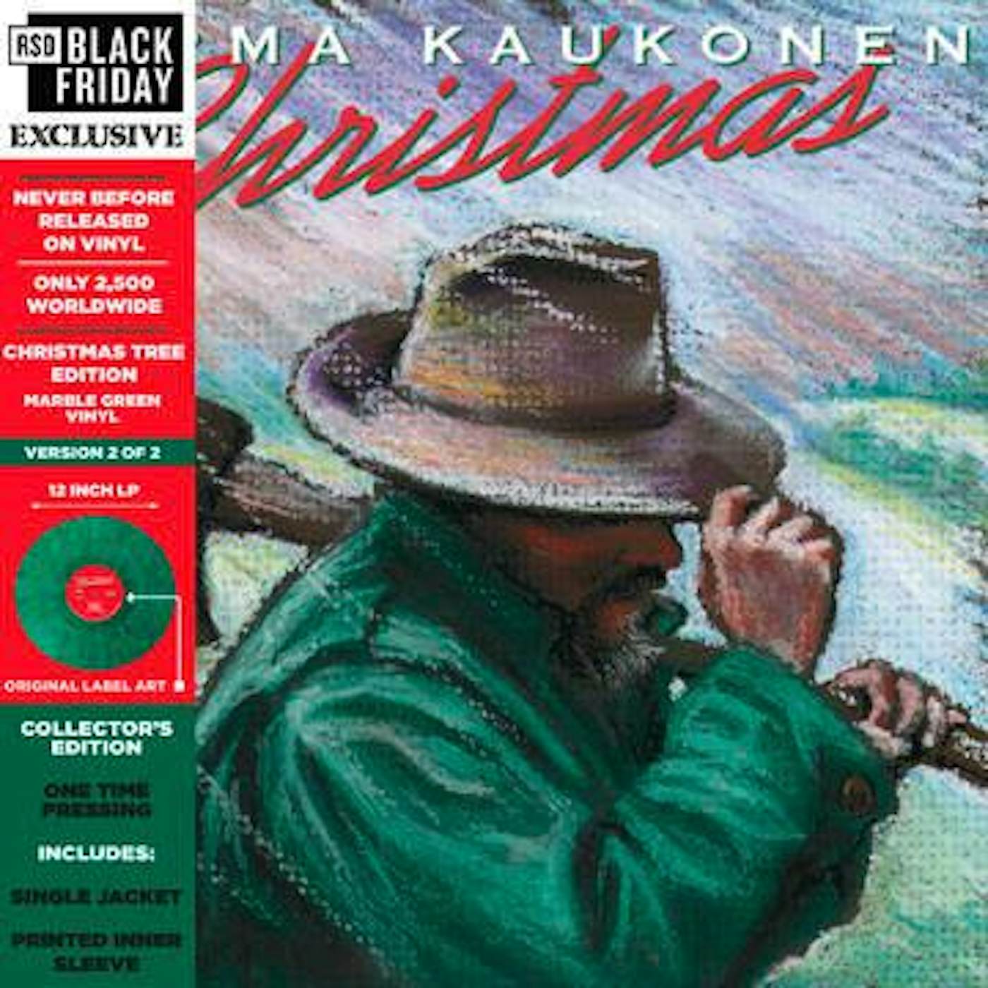 Jorma Kaukonen CHRISTMAS… (CHRISTMAS TREE EDITION) (RSD) Vinyl Record