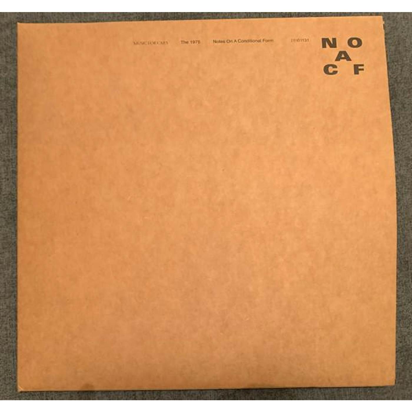 The 1975 Notes On A Conditional Form Vinyl Record