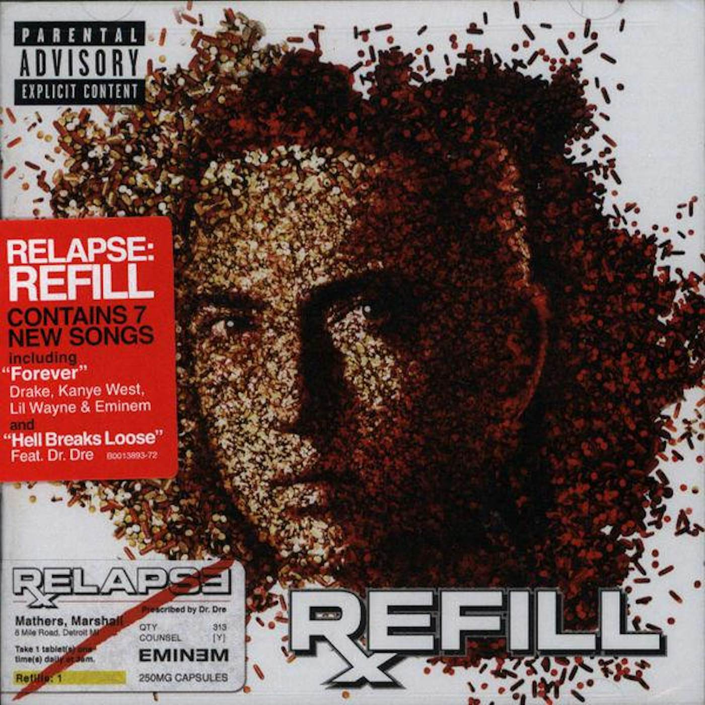 Eminem RELAPSE: REFILL CD