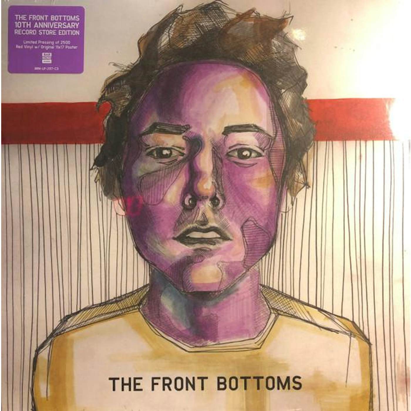 The Front Bottoms (10TH ANNIVERSARY/RED VINYL) Vinyl Record