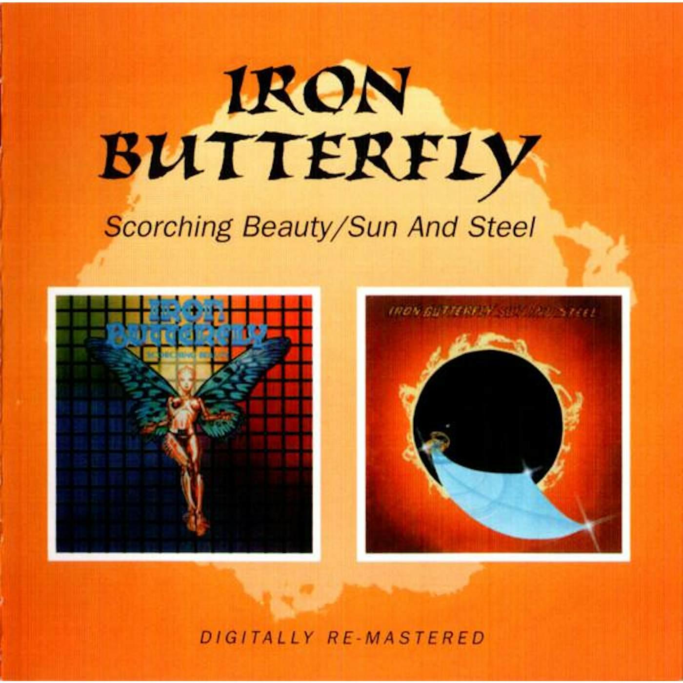 Iron Butterfly SCORCHING BEAUTY / SUN & STEEL (REMASTERED) CD