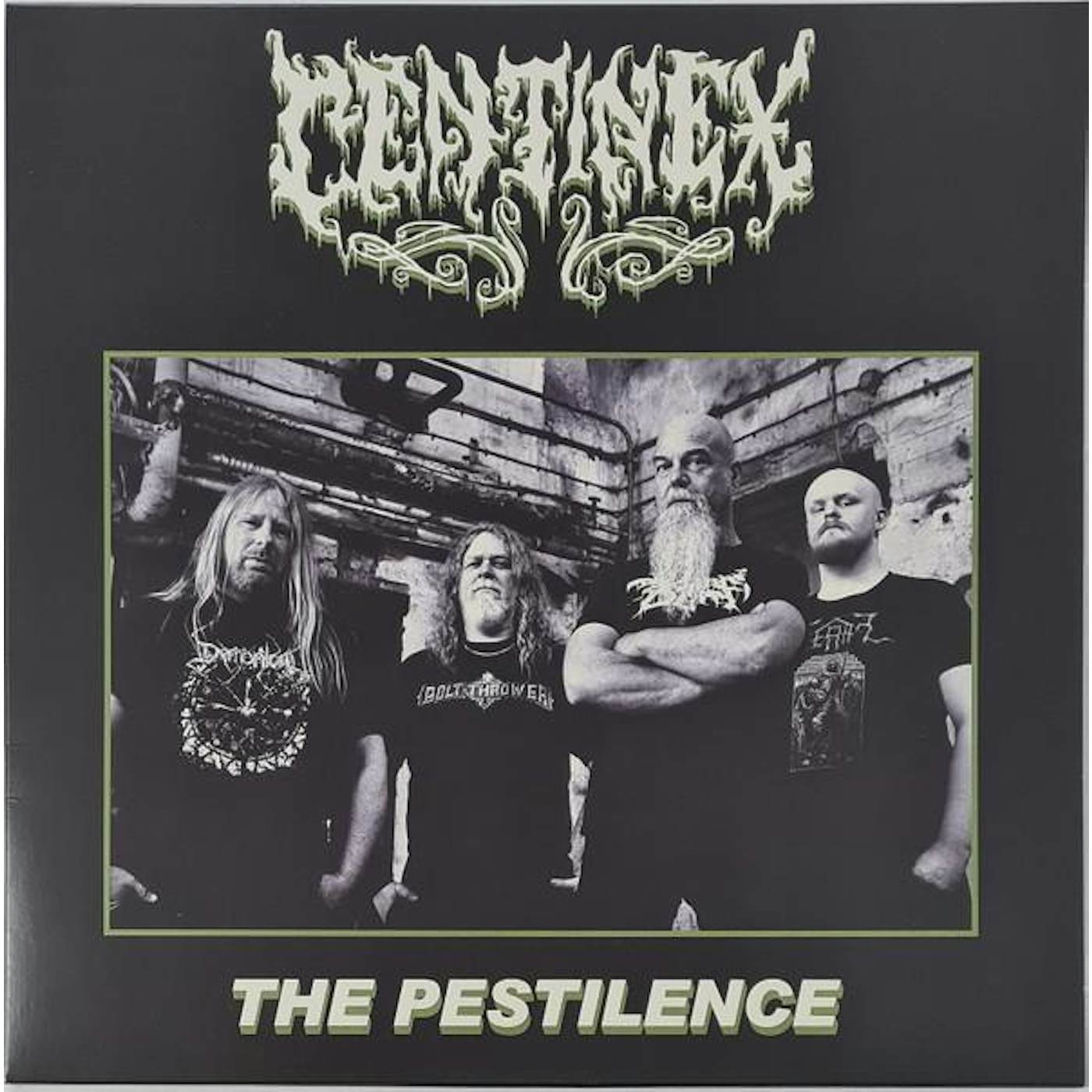 Centinex Pestilence (Green) Vinyl Record