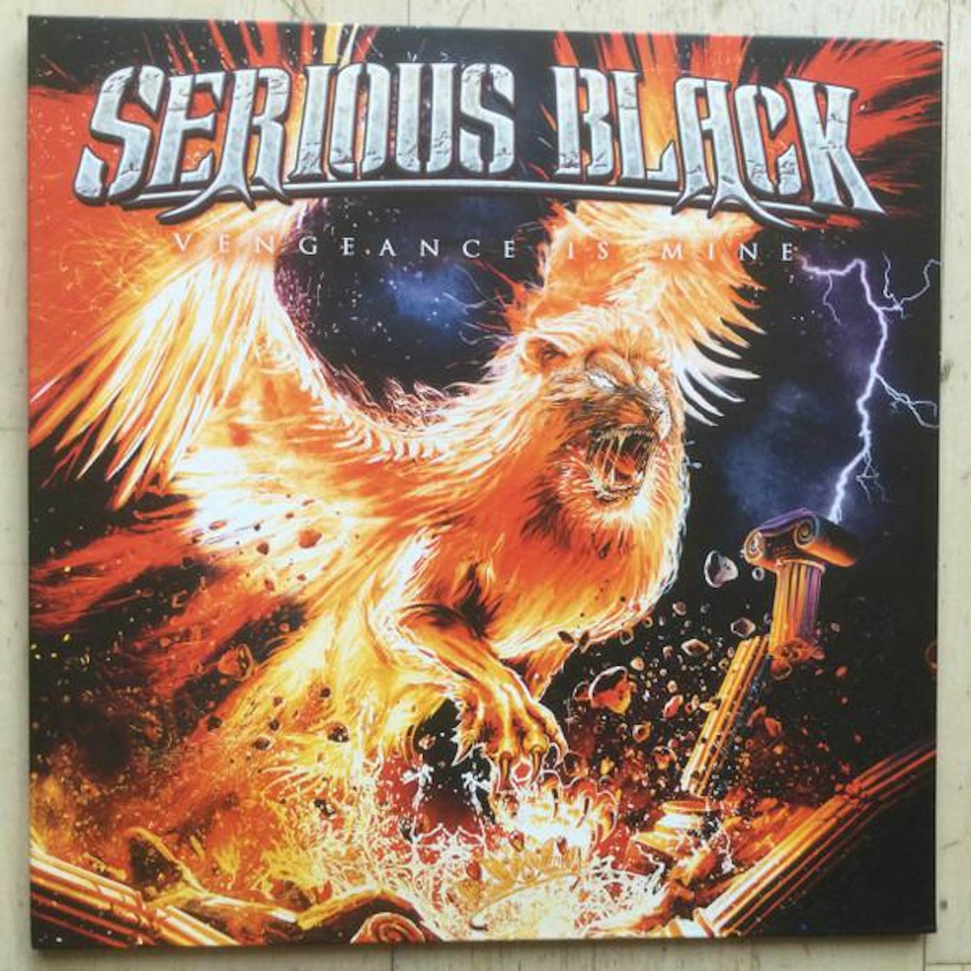 Serious Black Vengeance Is Mine Vinyl Record