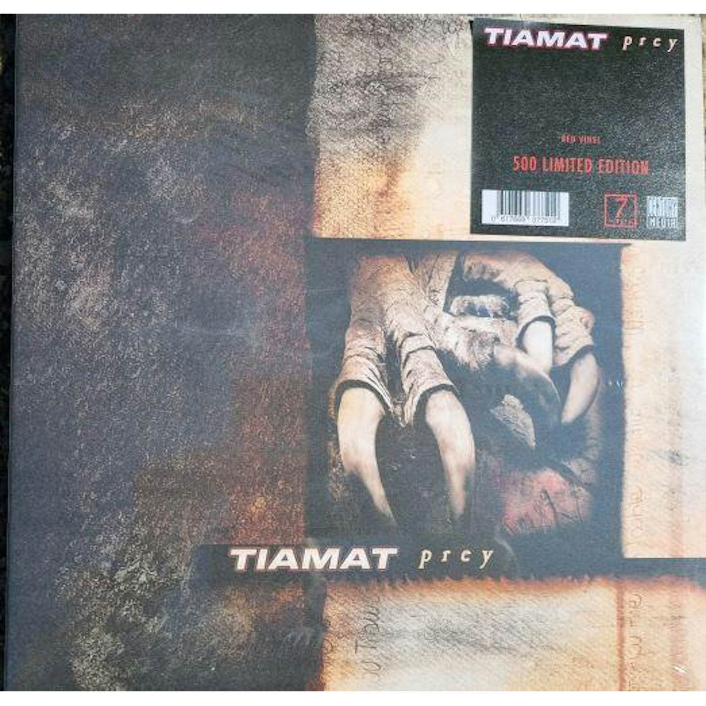 Tiamat PREY (RED VINYL) Vinyl Record
