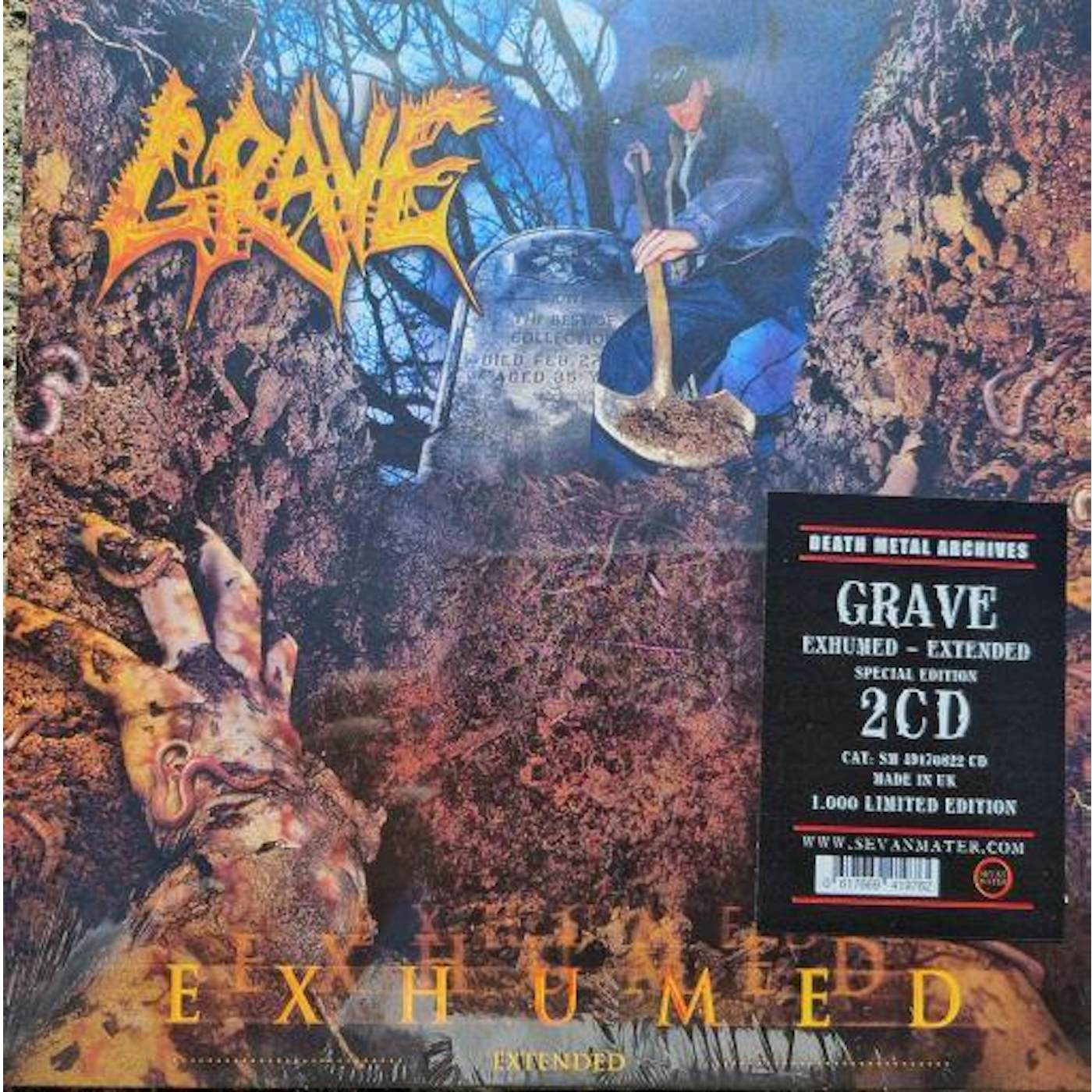 Grave EXHUMED: EXTENDED CD