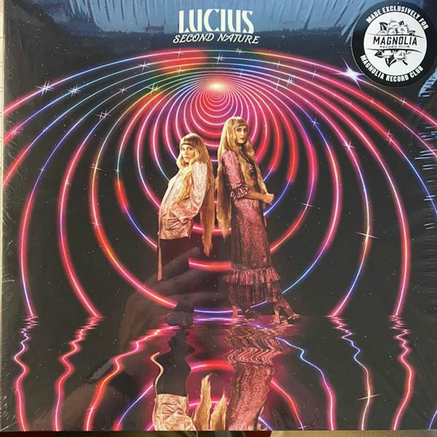 Lucius SECOND NATURE (DISCO BALL SILVER VINYL) Vinyl Record