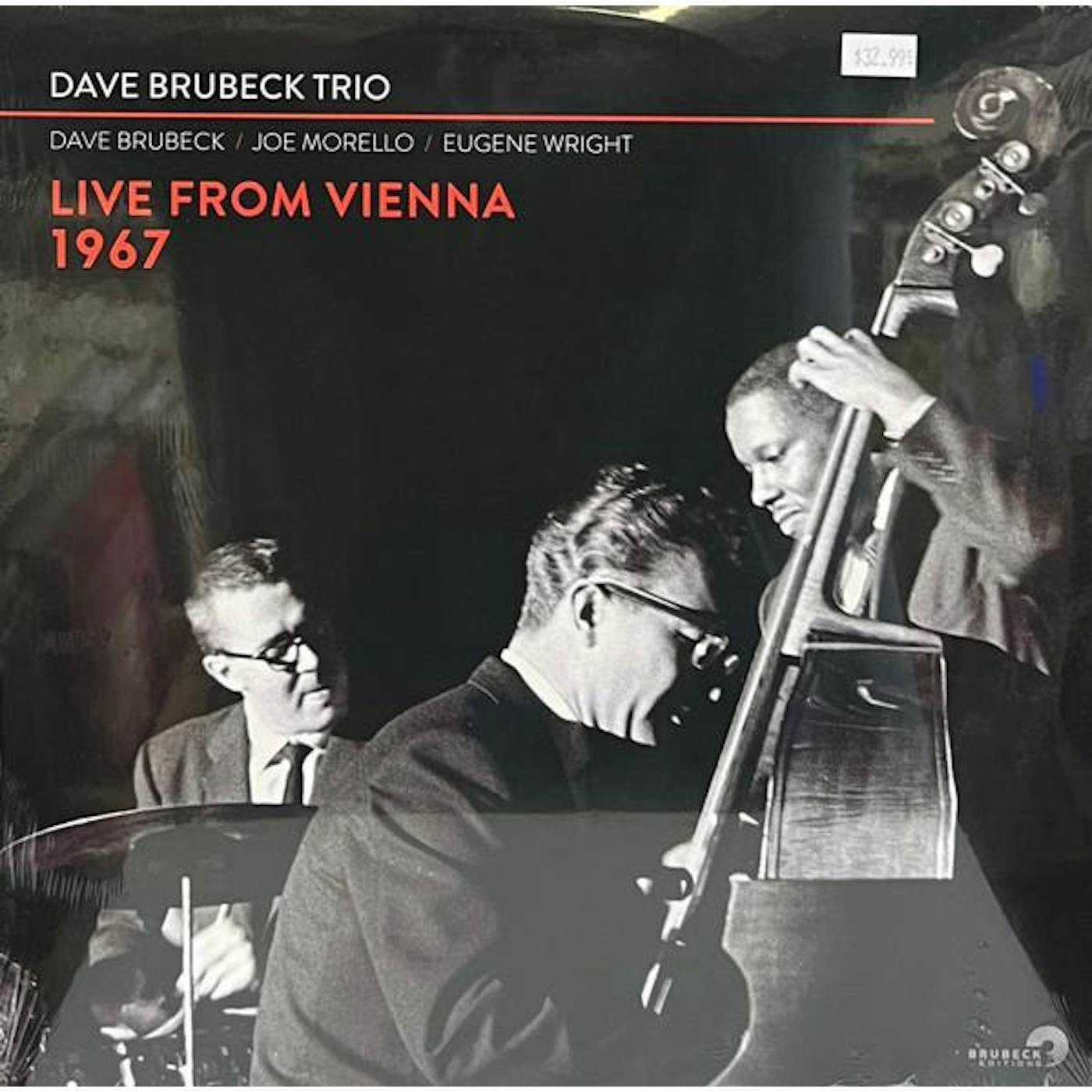 Dave Brubeck LIVE FROM VIENNA 1967 (180G) (RSD) Vinyl Record