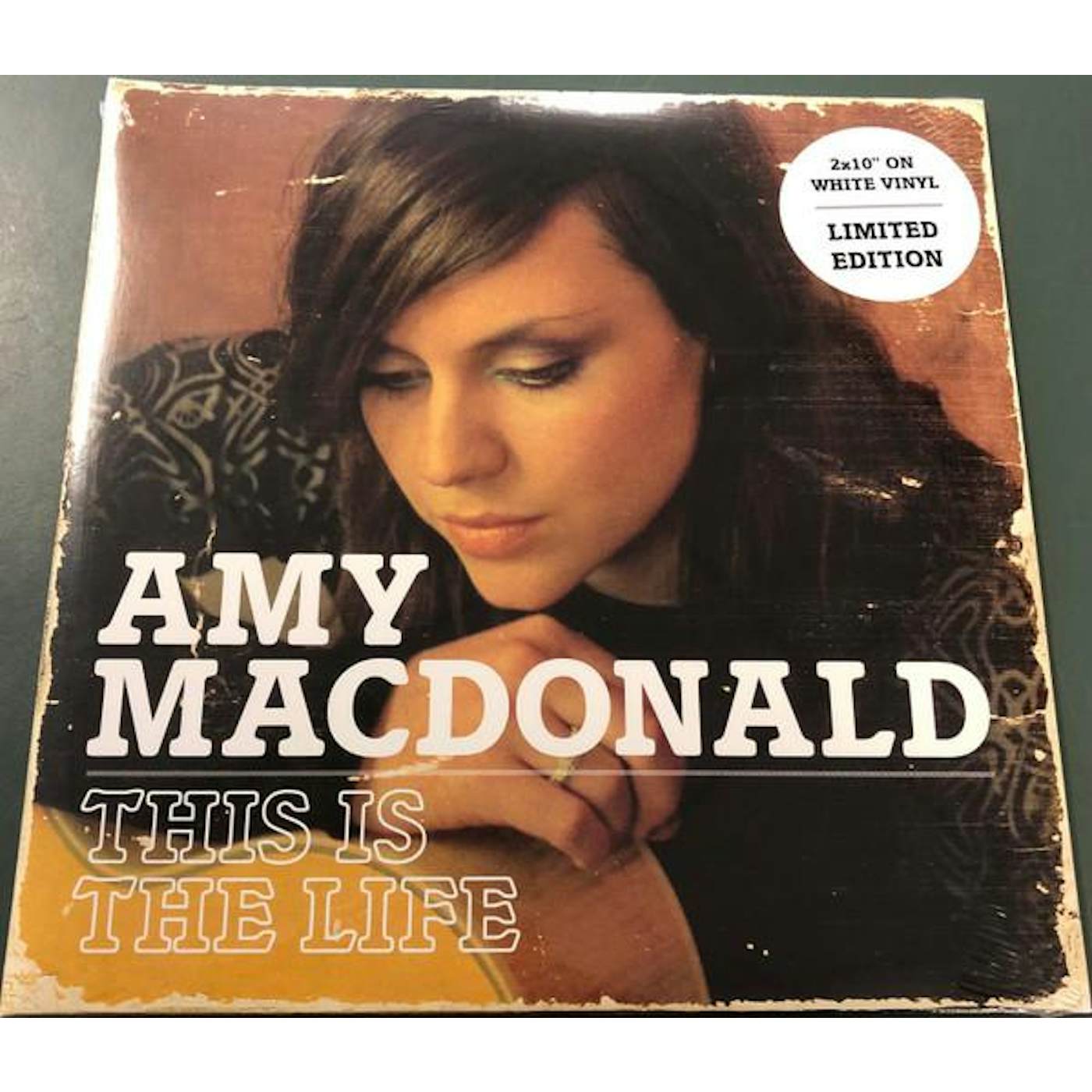 Amy Macdonald THIS IS THE LIFE (WHITE 10INCH/2LP) Vinyl Record