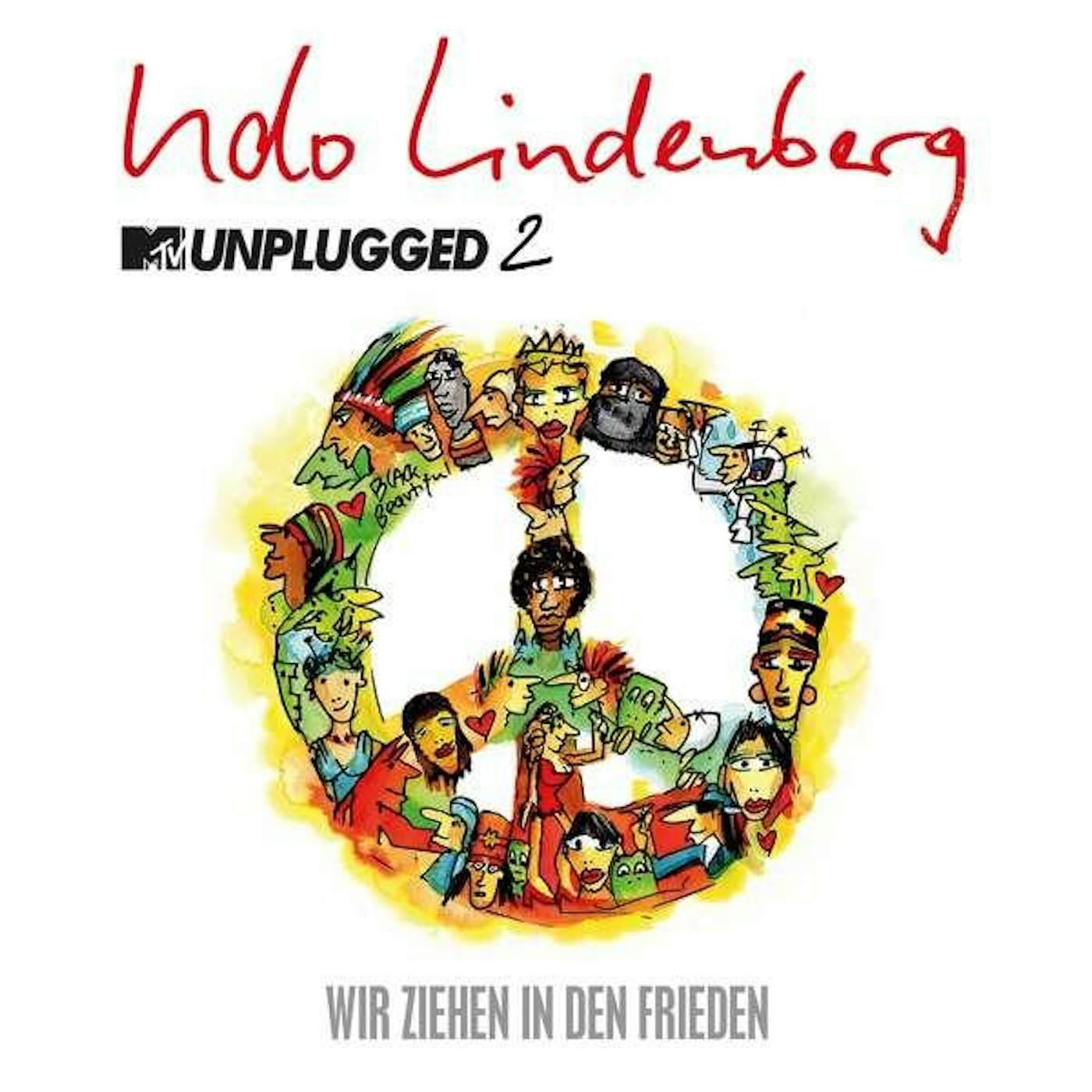 Udo Lindenberg WIR ZIEHEN IN DEN FRIEDEN Vinyl Record
