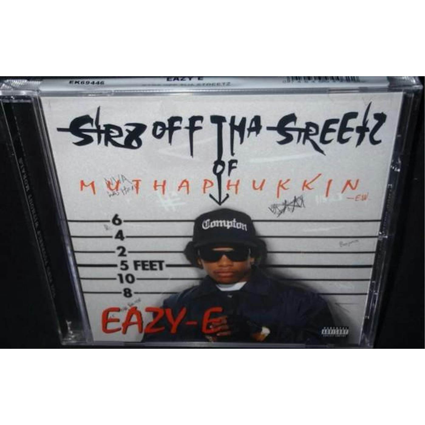 Eazy-E STR8 OFF THE STREETS OF MUTHAPHUKKIN COMPTON CD