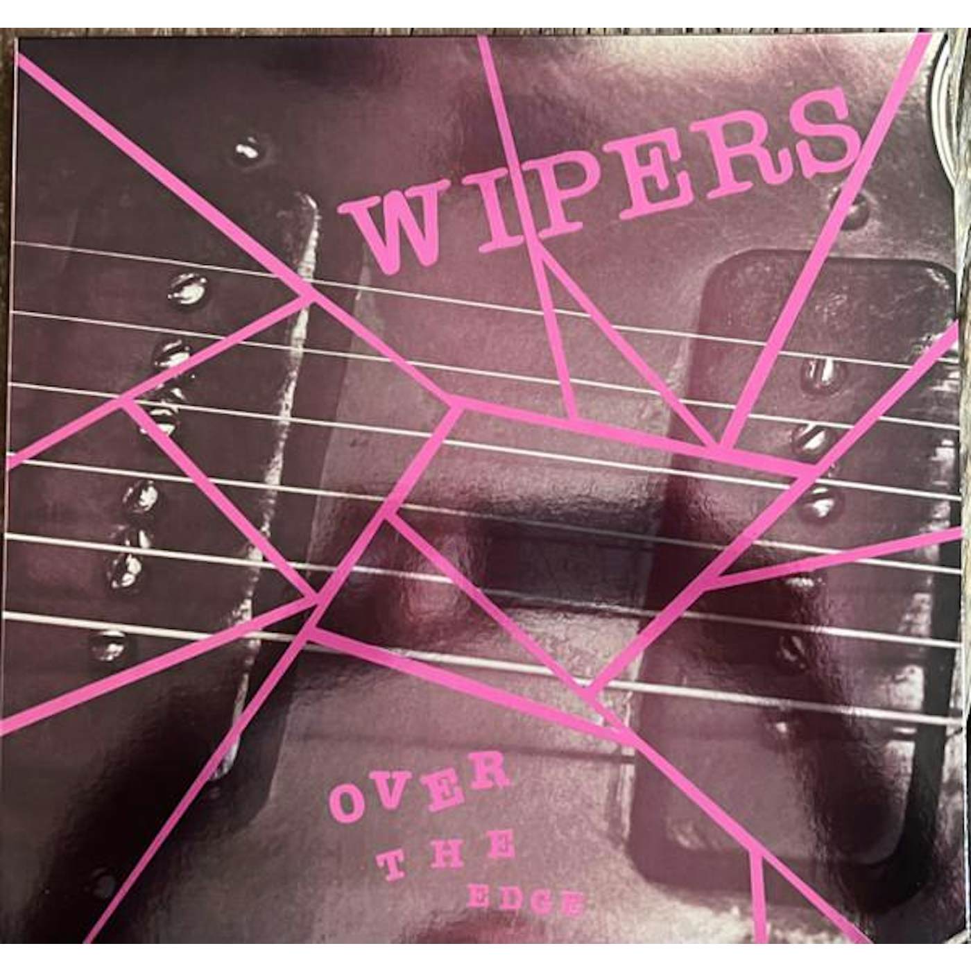 Wipers OVER THE EDGE (ANNIVERSARY EDITION/2LP/CLEAR RED W/ MAGENTA HI-MELT & OPAQUE W/ ETCHING VINYL) (RSD) Vinyl Record