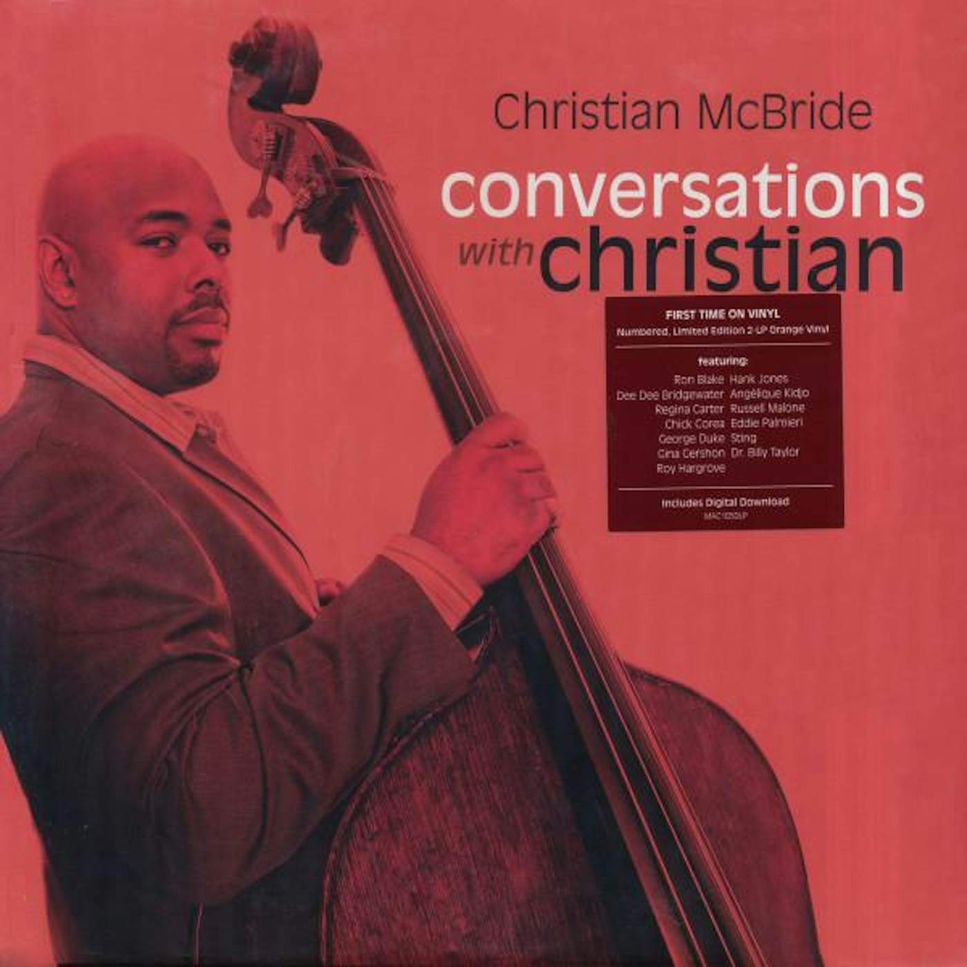 Christian McBride CONVERSATIONS WITH CHRISTIAN (LIMITED/COLOR VINYL) (RSD) Vinyl Record