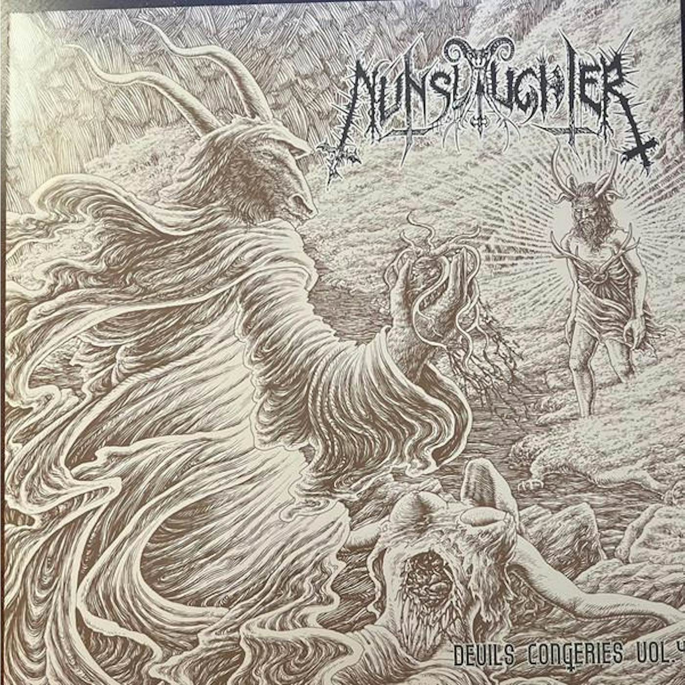 Nunslaughter DEVIL'S CONGERIES VOL 4 Vinyl Record