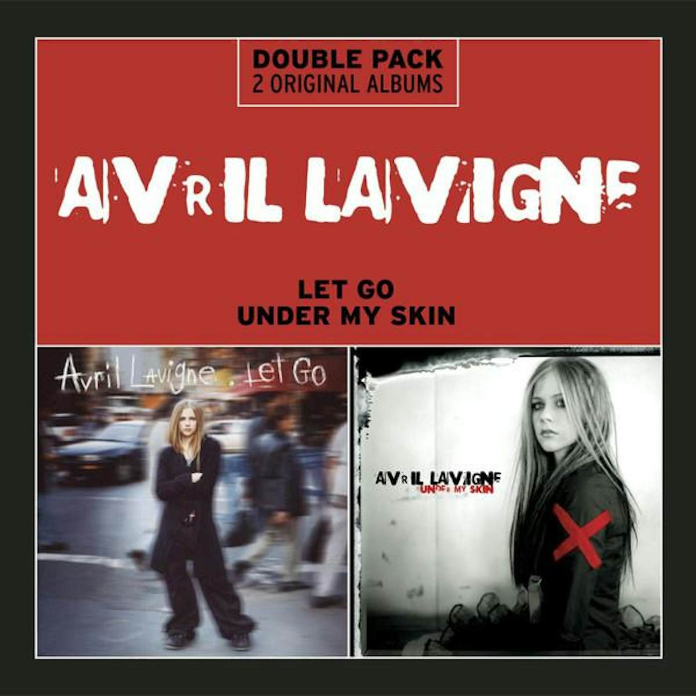 Avril Lavigne LET GO/UNDER MY SKIN CD
