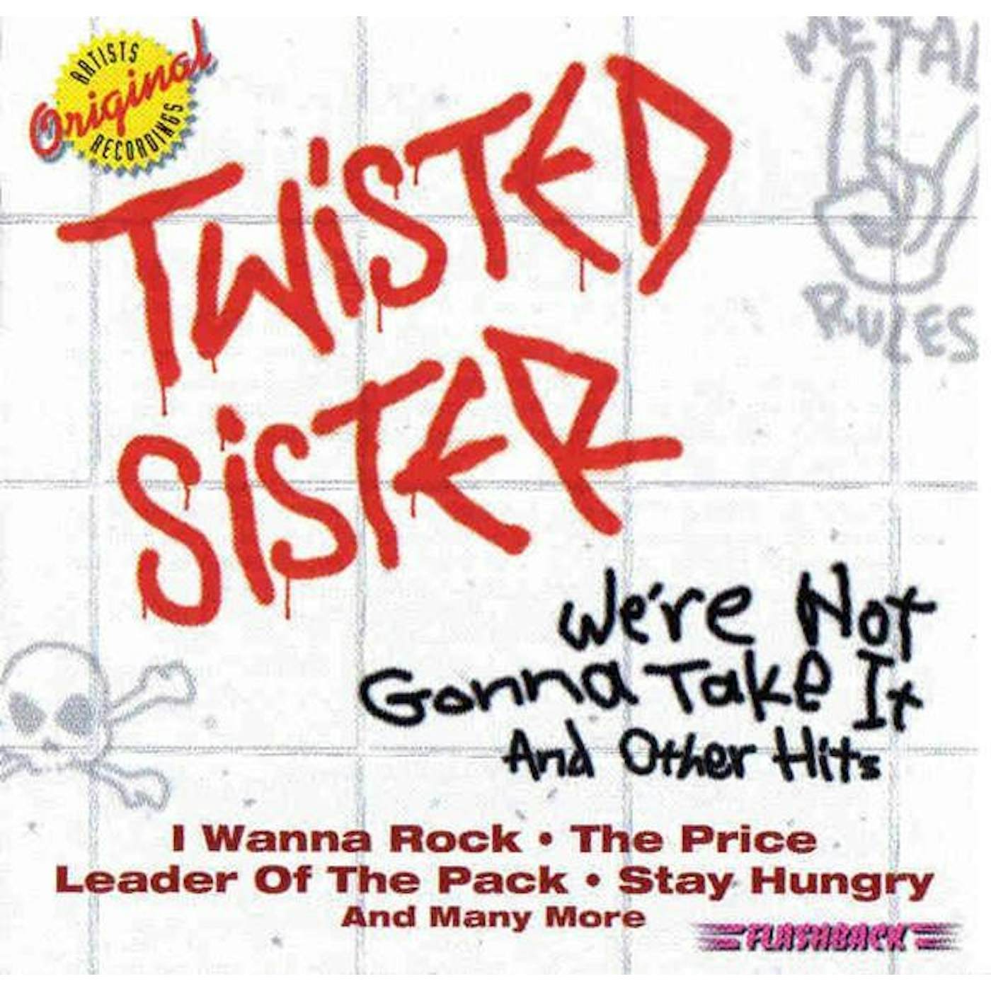 Twisted Sister WE'RE NOT GONNA TAKE IT CD