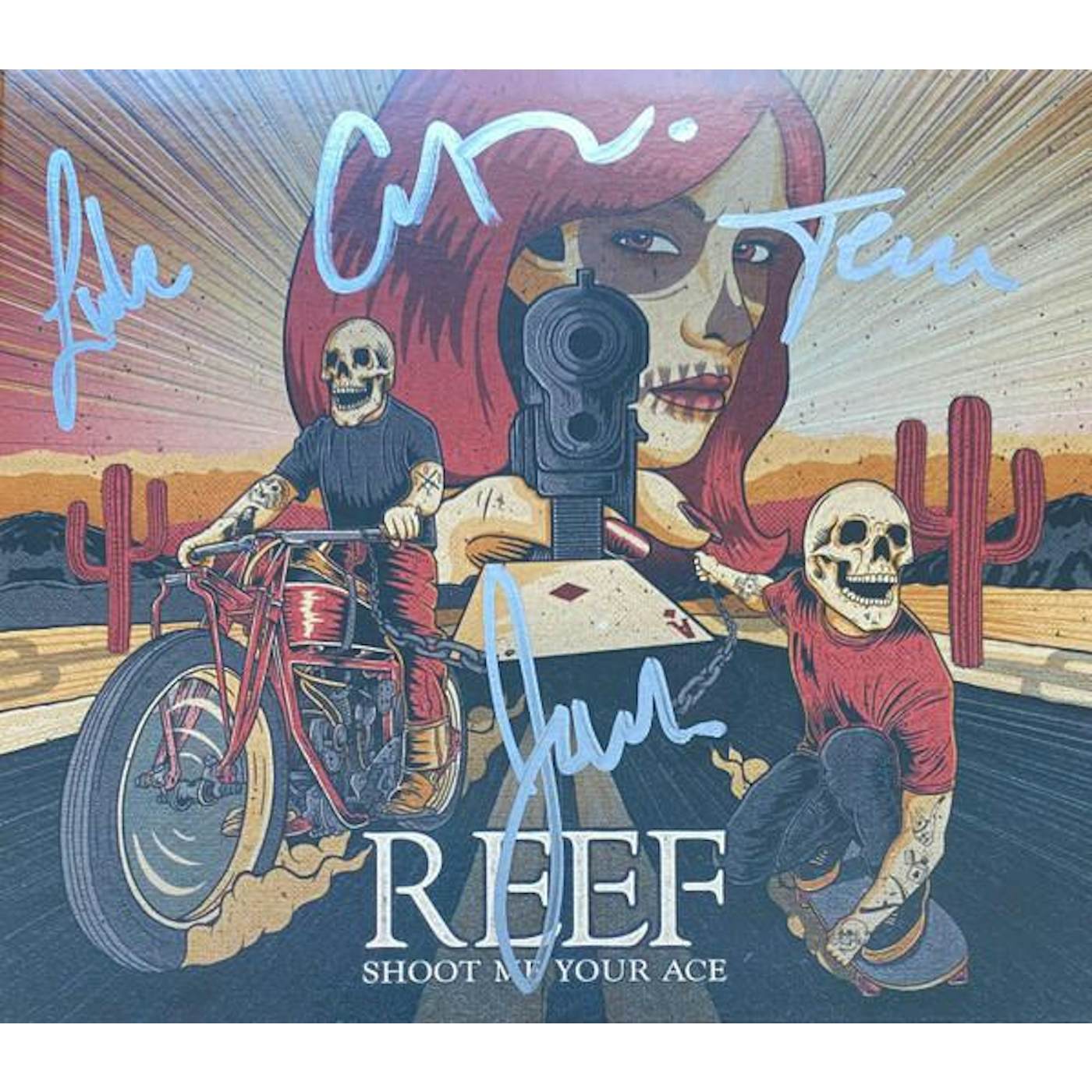 Reef SHOOT ME YOUR ACE CD
