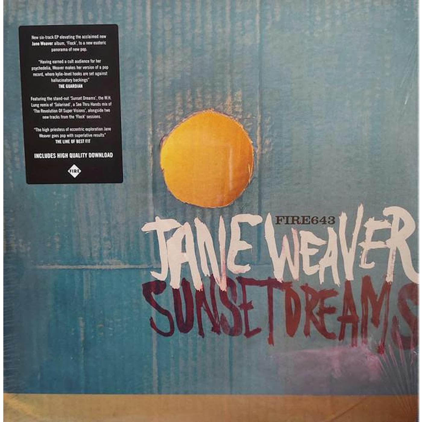 Jane Weaver SUNSET DREAMS EP Vinyl Record