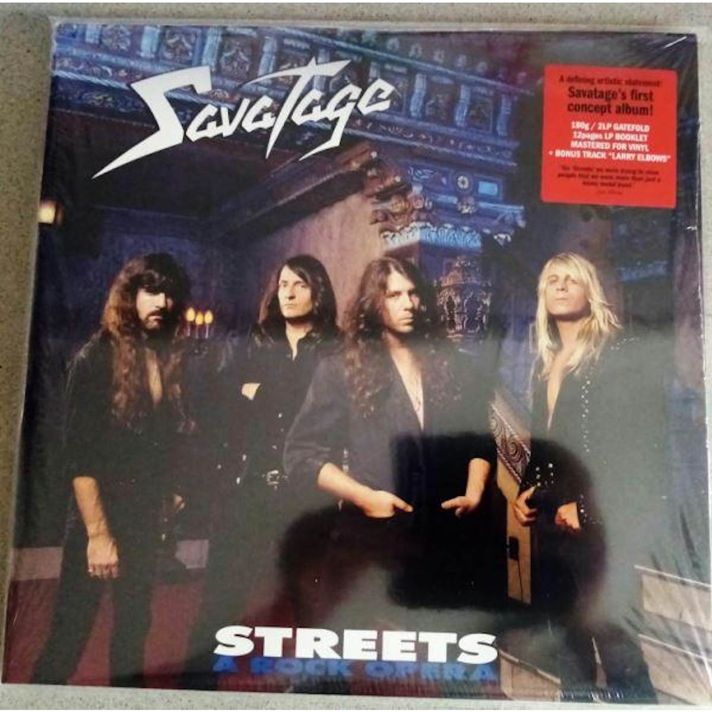 Savatage STREETS - A ROCK OPERA Vinyl Record