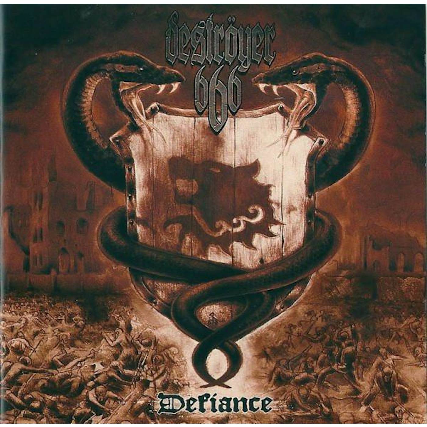 Deströyer 666 DEFIANCE (LTD. ED. LP) Vinyl Record