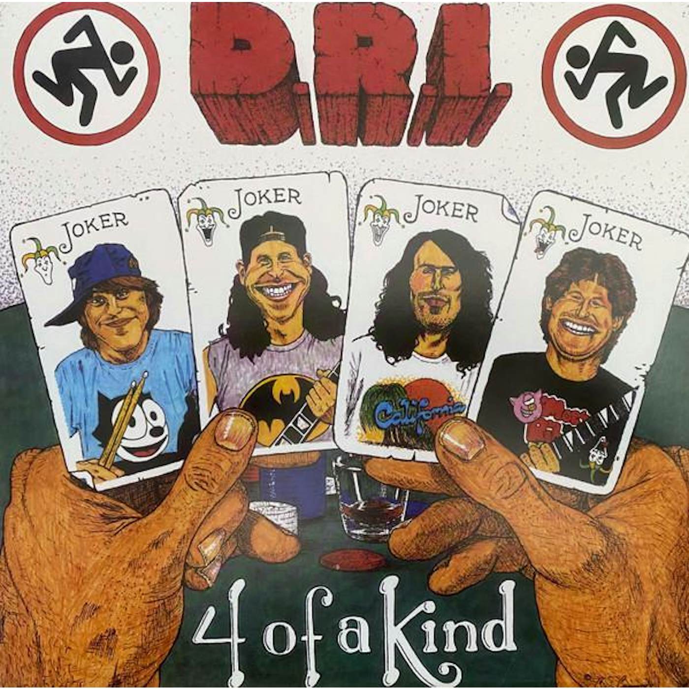 D.R.I. 4 Of A Kind (Limited/red & Black Marbled Vinyl/180g/insert/numbered)