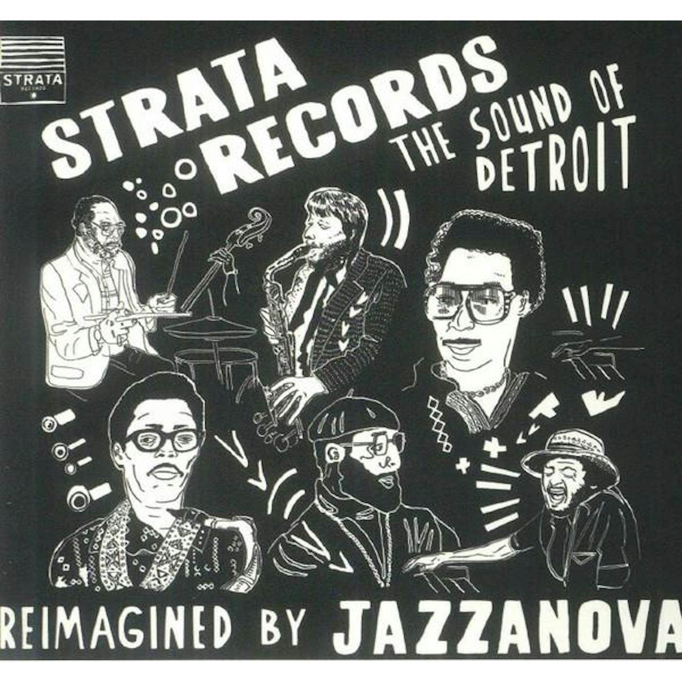 Jazzanova STRATA RECORDS - THE SOUND OF DETROIT - REIMAGINED CD