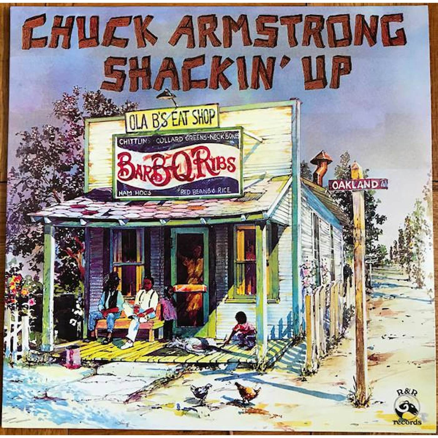 Chuck Armstrong SHACKIN' UP (BARBECUE SAUCE RED VINYL) Vinyl Record