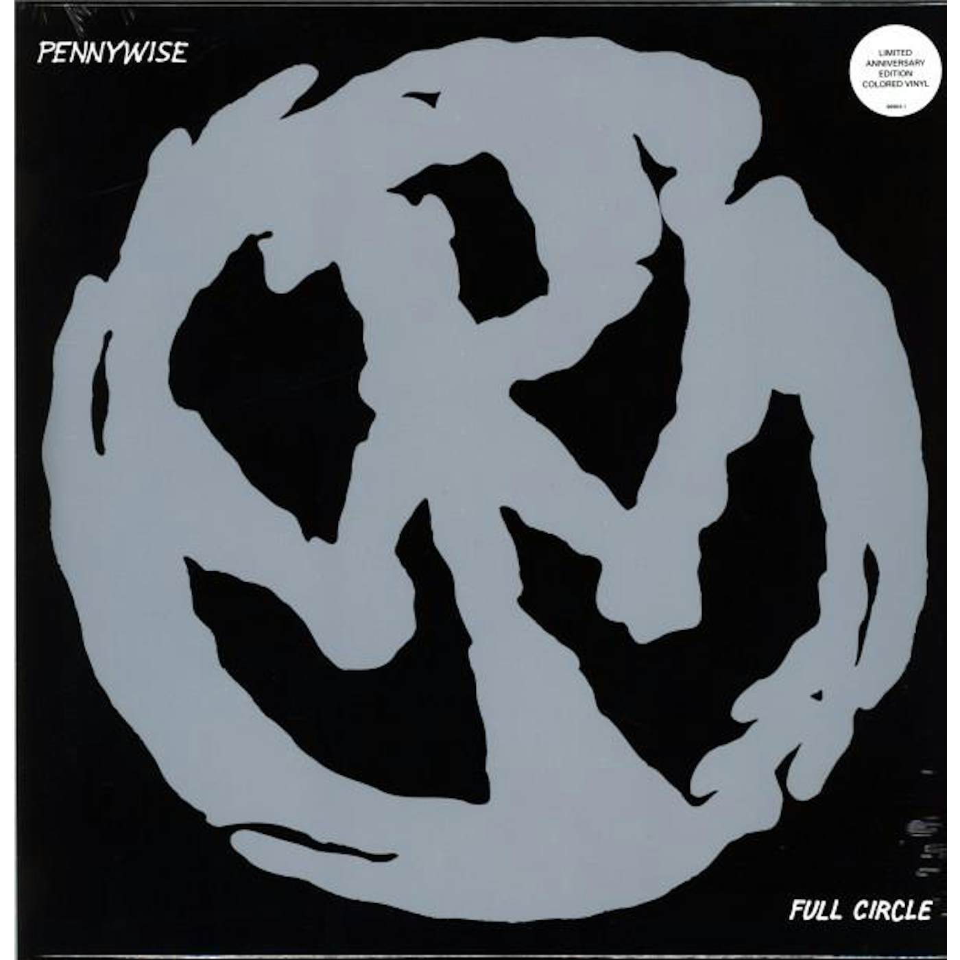 Pennywise Full Circle (Silver / Black Splatter) Vinyl Record