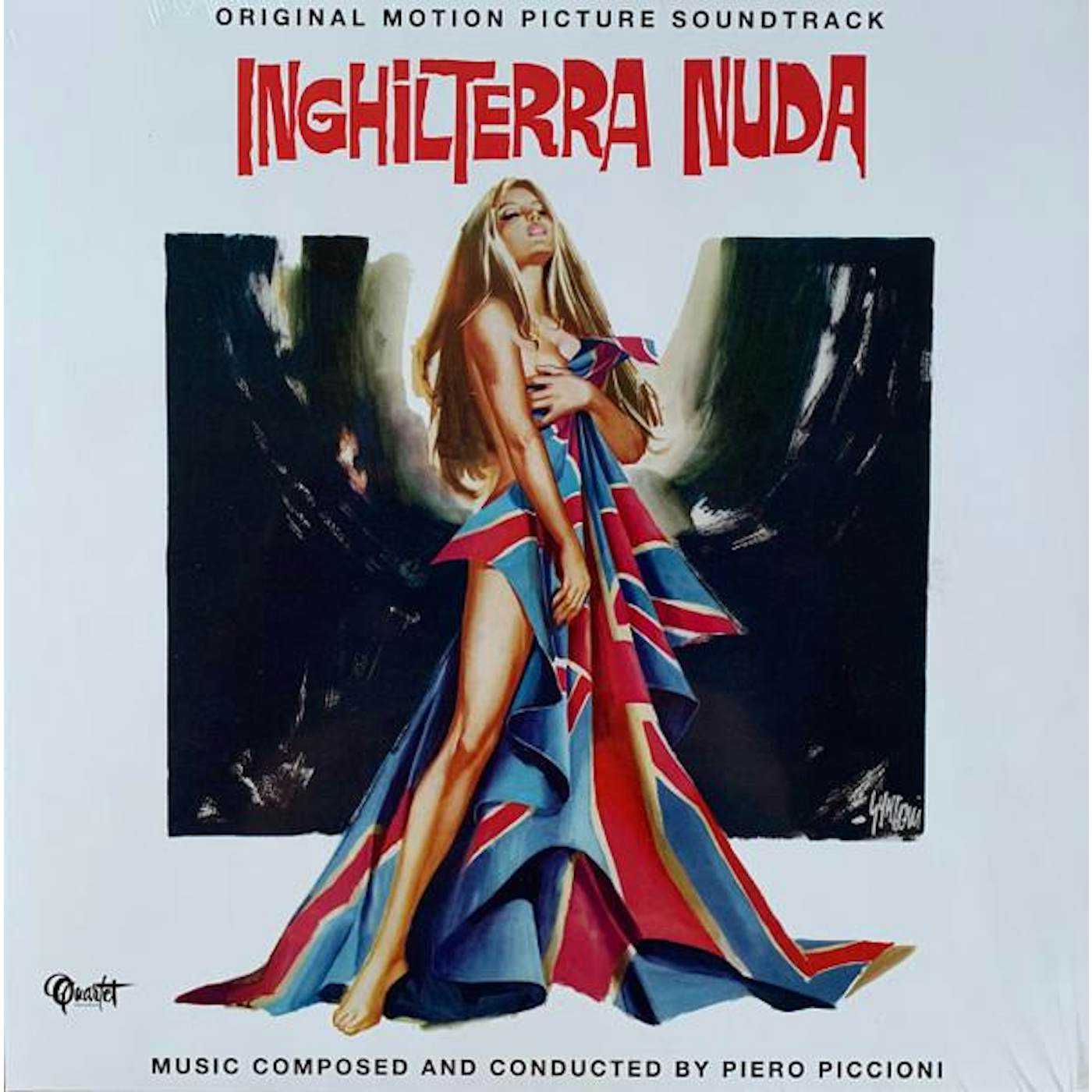 Piero Piccioni INGHILTERRA NUDA / Original Soundtrack Vinyl Record